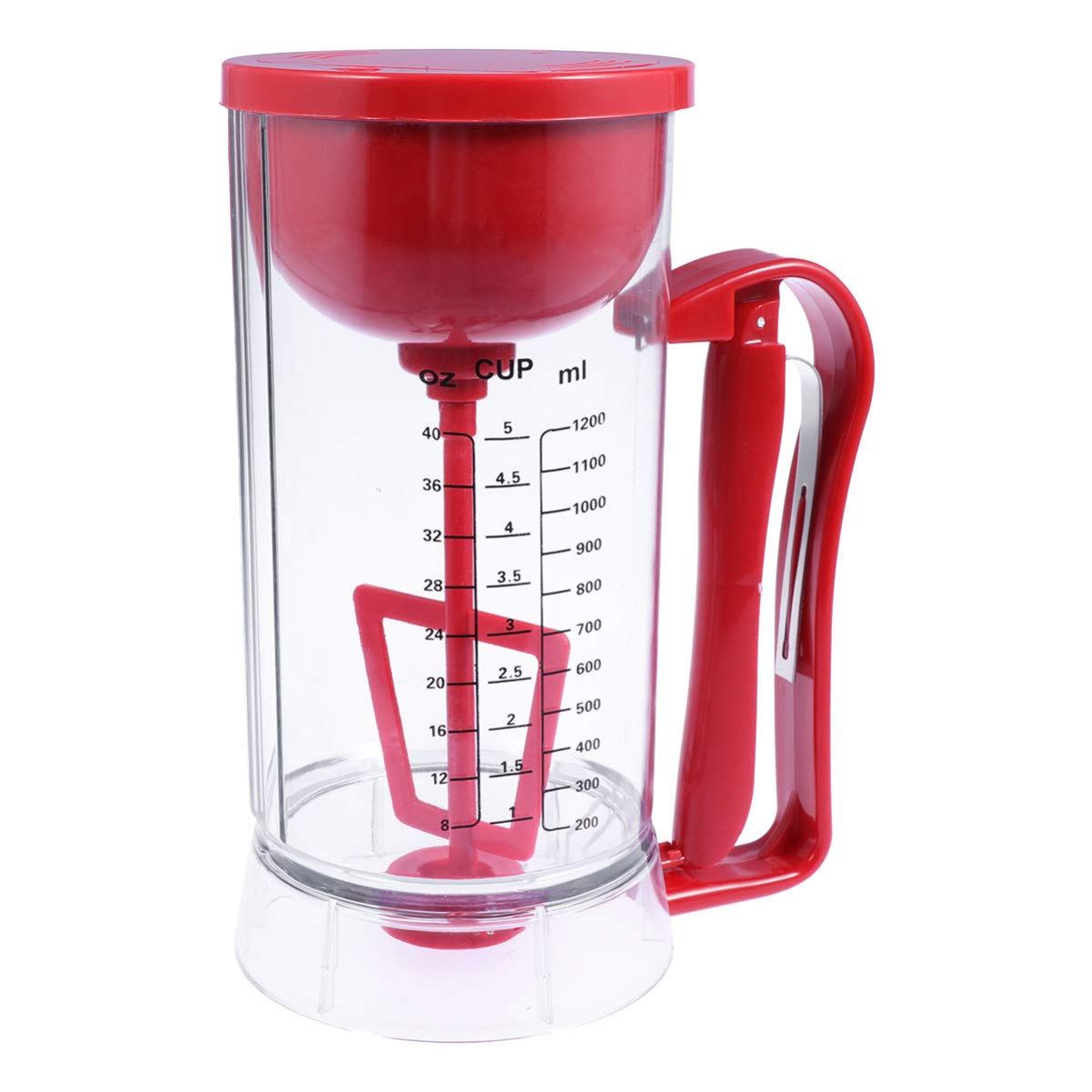 Electric Pancake Maker - Automatic Cordless Batter Dispenser for Funnel Cakes, Waffles, Cupcakes & More | Perfect for Home Baking, Breakfast, Parties & Dessert Making