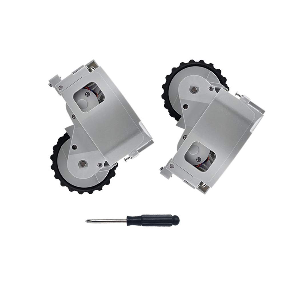 Xiaomi Mijia Mi 1S Vacuum Cleaner Replacement Wheels - Left & Right Spare Parts for Smooth Mobility & Easy Maintenance | Perfect for Home Cleaning & Floor Navigation