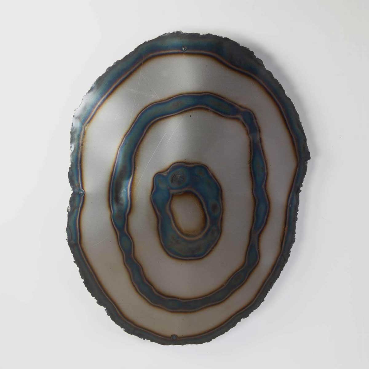 Galaxy Stainless Steel Sculpture - Modern Space-Themed Art for Home & Office Decor | Perfect for Living Room, Bedroom, or Gift