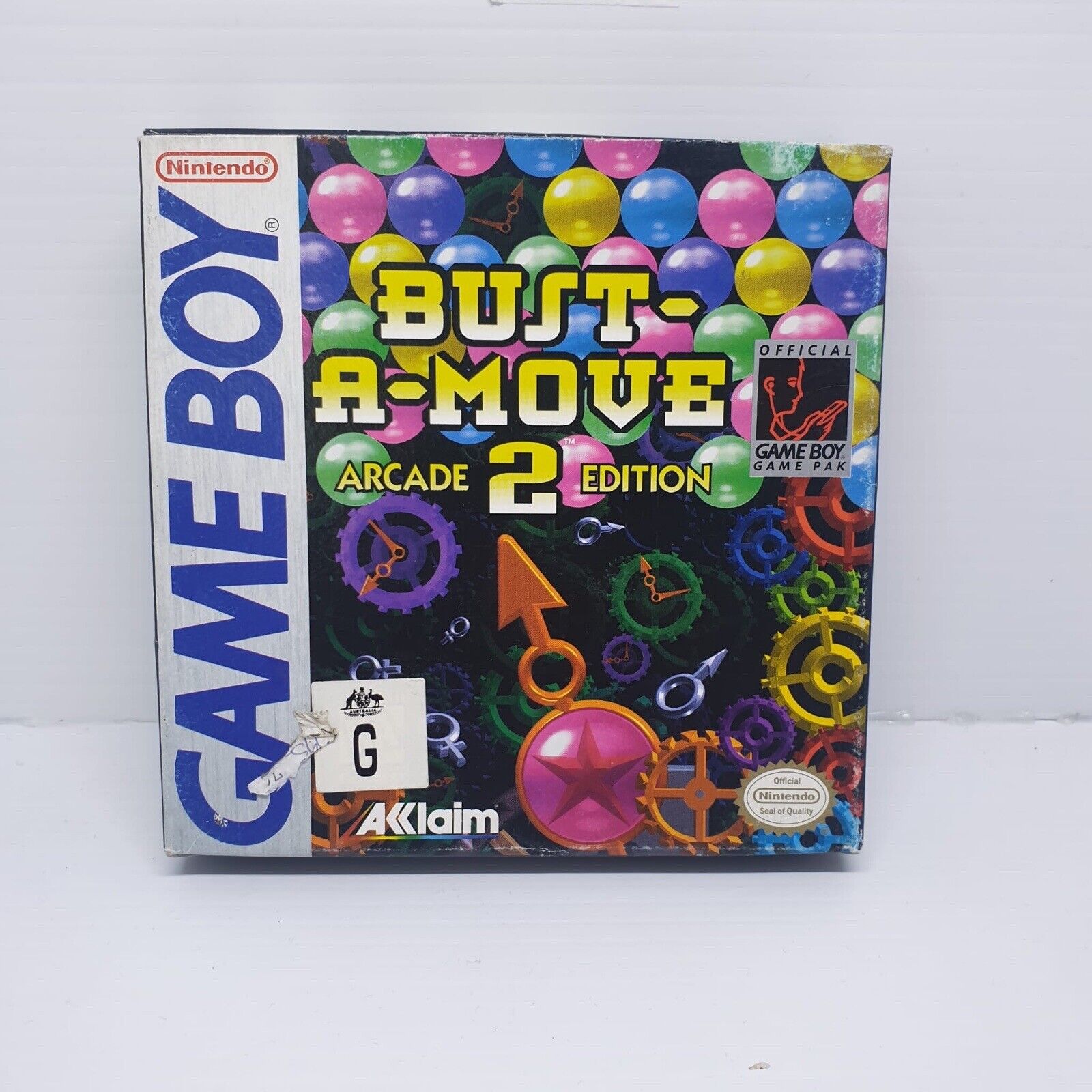 Bust A Move Arcade 2 Edition - Complete Boxed Nintendo Gameboy Game - Retro Gaming Collection & Gift for Gamers