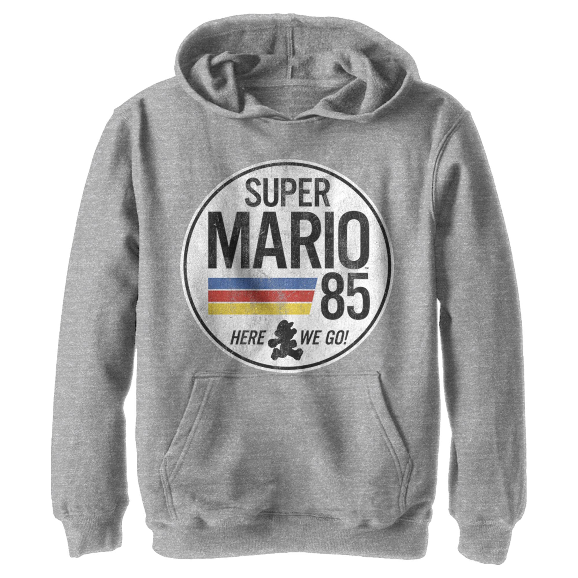 Nintendo Mario Kids Hoodie - Cozy Pullover for Gaming Fans