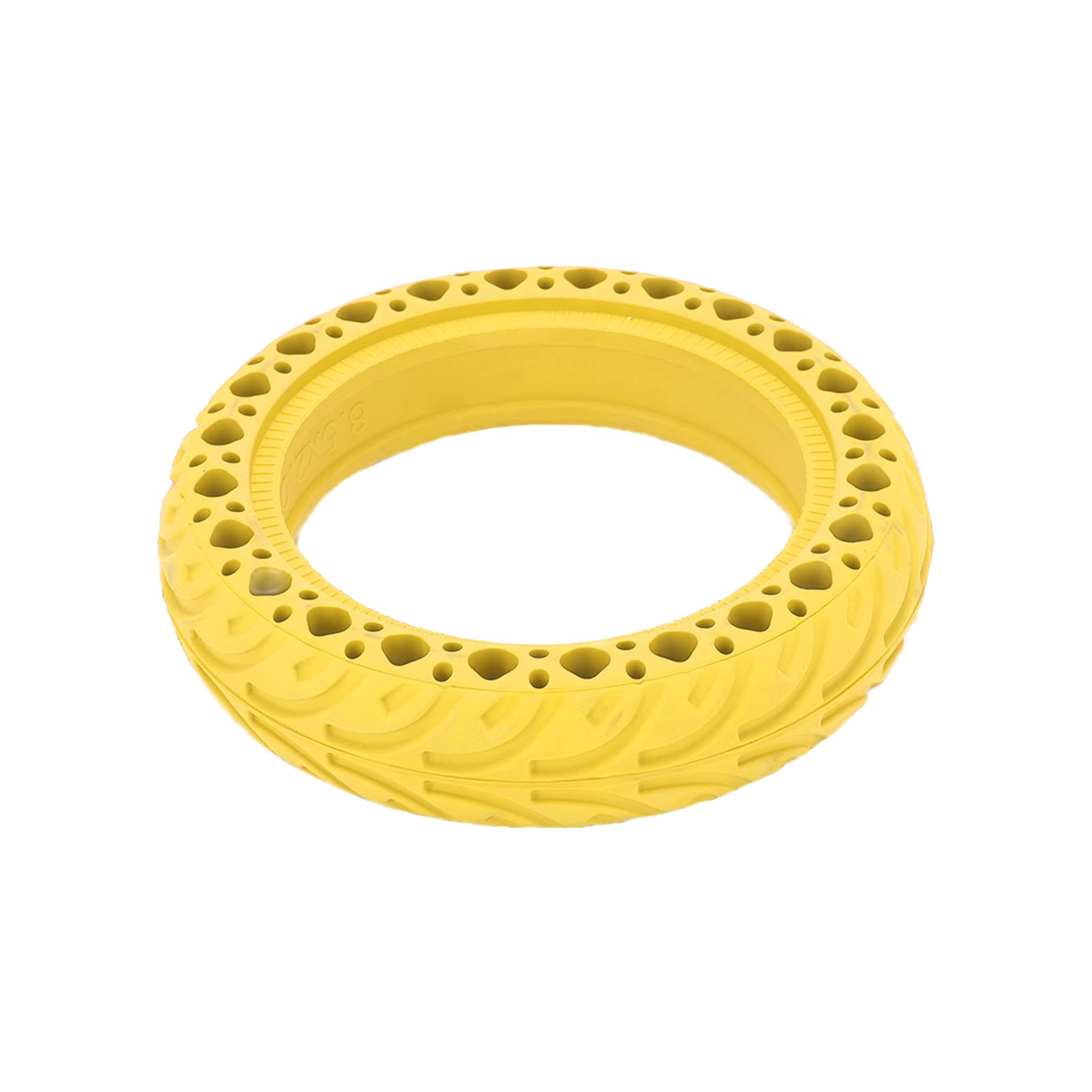 BRDI Electric Scooter Solid Rubber Tire - High Strength, Shock Absorbing, Explosion-Proof for M365 Pro (Yellow) - Perfect for Commuting, Urban Travel & Skateboard Replacement