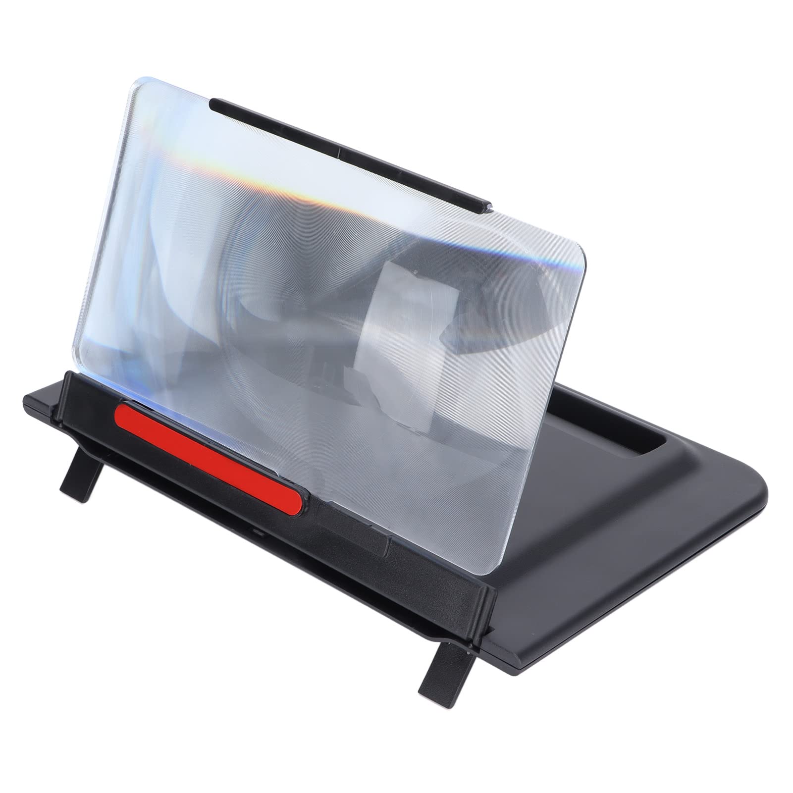 3D HD 12 Inch Foldable Phone Screen Amplifier - Horizontal & Vertical Screen Magnifier with Stand for Movies, Videos & Games | Perfect for Home Entertainment & Travel