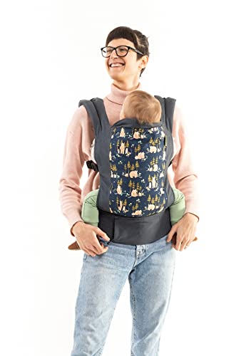 Boba Baby Carrier Classic - Adjustable Front & Back Carry Sling for Newborns (7 lbs) to Toddlers (45 lbs) - Ergonomic, Hands-Free Baby Wearing - Perfect for Hiking, Shopping & Daily Parenting (Bear Cub)