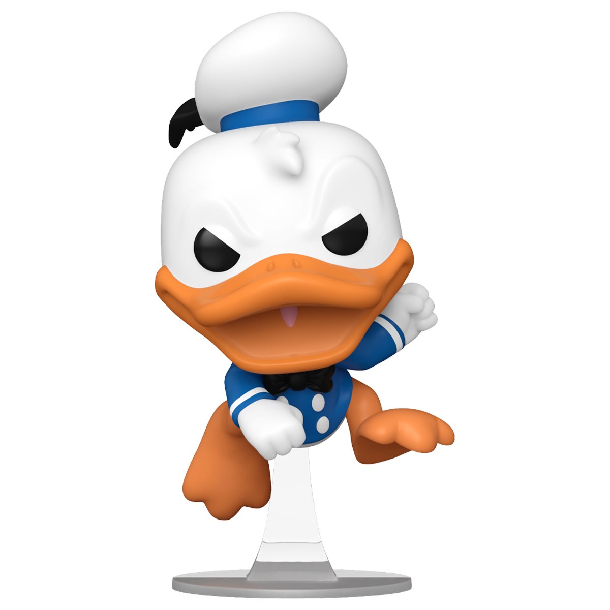 Donald Duck 90th Anniversary Angry Donald Duck Funko Pop! Vinyl Figure #1443 - Collectible Disney Character Toy for Fans & Gift Idea