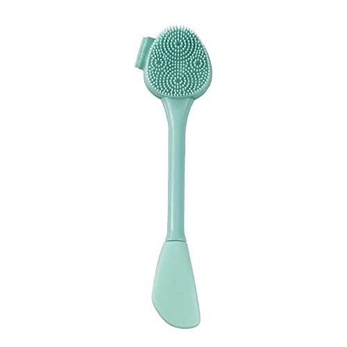 KitchenFest® 4-in-1 Silicone Facial Cleansing Brush | Gentle Skin-Friendly Face Mask Applicator & Exfoliator | Massage & Deep Cleaning Tool for Daily Skincare Routine - Perfect for Sensitive Skin Care & Makeup Removal (Multicolor)