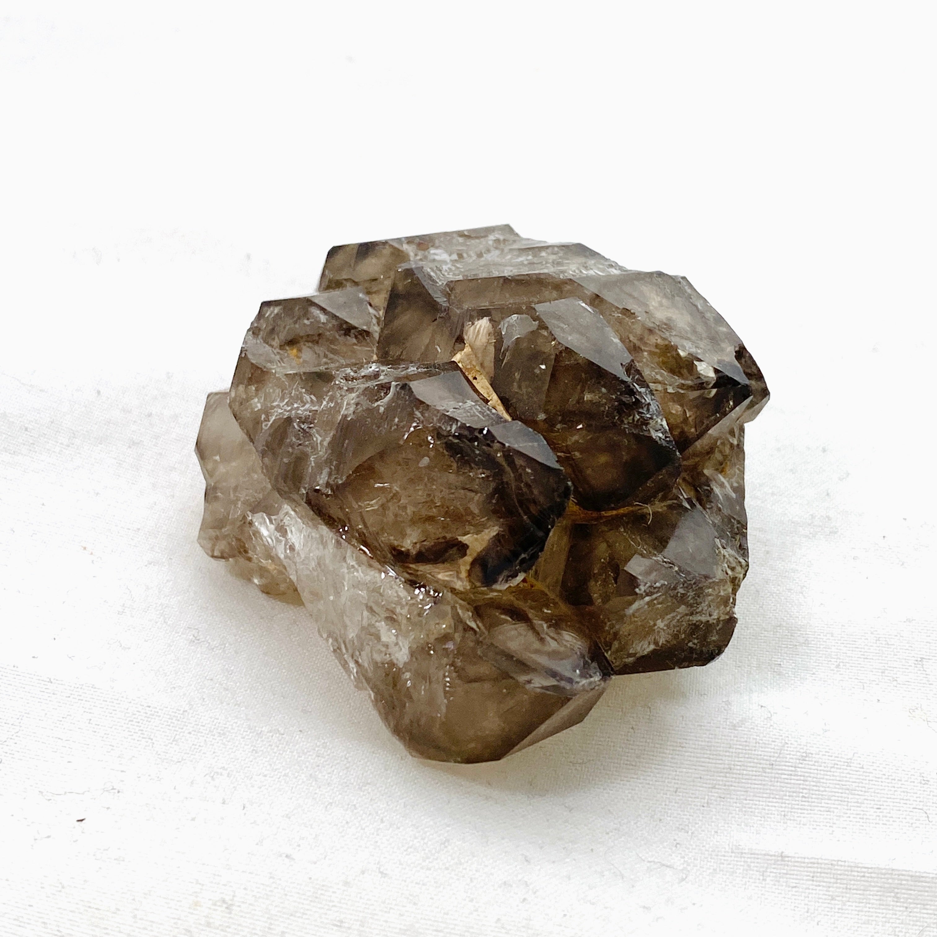Natural Smokey Elestial Quartz Crystal - Healing Stone for Meditation, Chakra Balancing & Energy Work - Perfect for Home Decor, Yoga Spaces & Spiritual Gifts