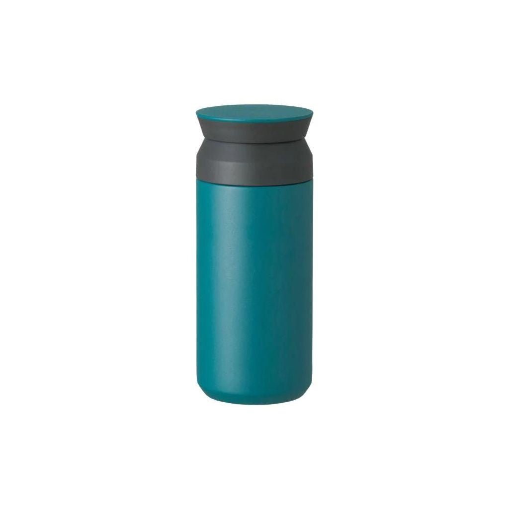 Kinto Travel Tumbler 350ml - Insulated Stainless Steel Water Bottle with Lid, Leakproof & BPA Free, Perfect for Coffee, Tea & Cold Drinks - Ideal for Office, Gym, Hiking & Travel (Turquoise)