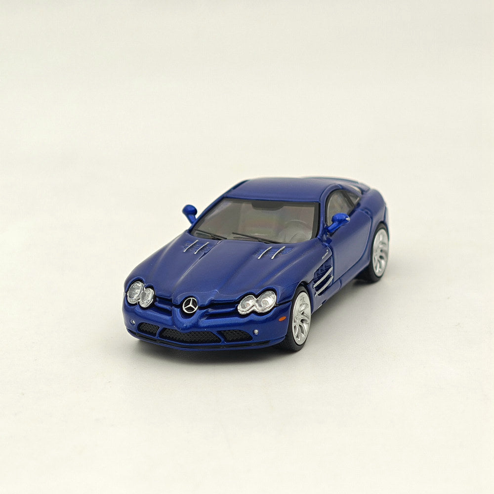1/64 Stance Hunters Mercedes-Benz McLaren SLR Blue Diecast Model Car - Legend Series VHTF - Collectible Toy for Display, Gifts, and Car Enthusiasts