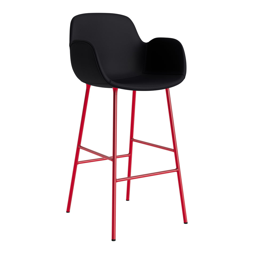 Form Bar Armchair - Fully Upholstered Modern Lounge Chair for Living Room, Bar, or Office | Comfortable Seating for Home Decor