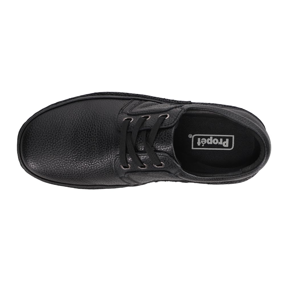 Propet Men's Villager Walker Oxford Shoes - Comfortable & Supportive Walking Shoes for Elderly, Diabetics, and Plantar Fasciitis Relief - Perfect for Daily Wear, Work, and Outdoor Activities