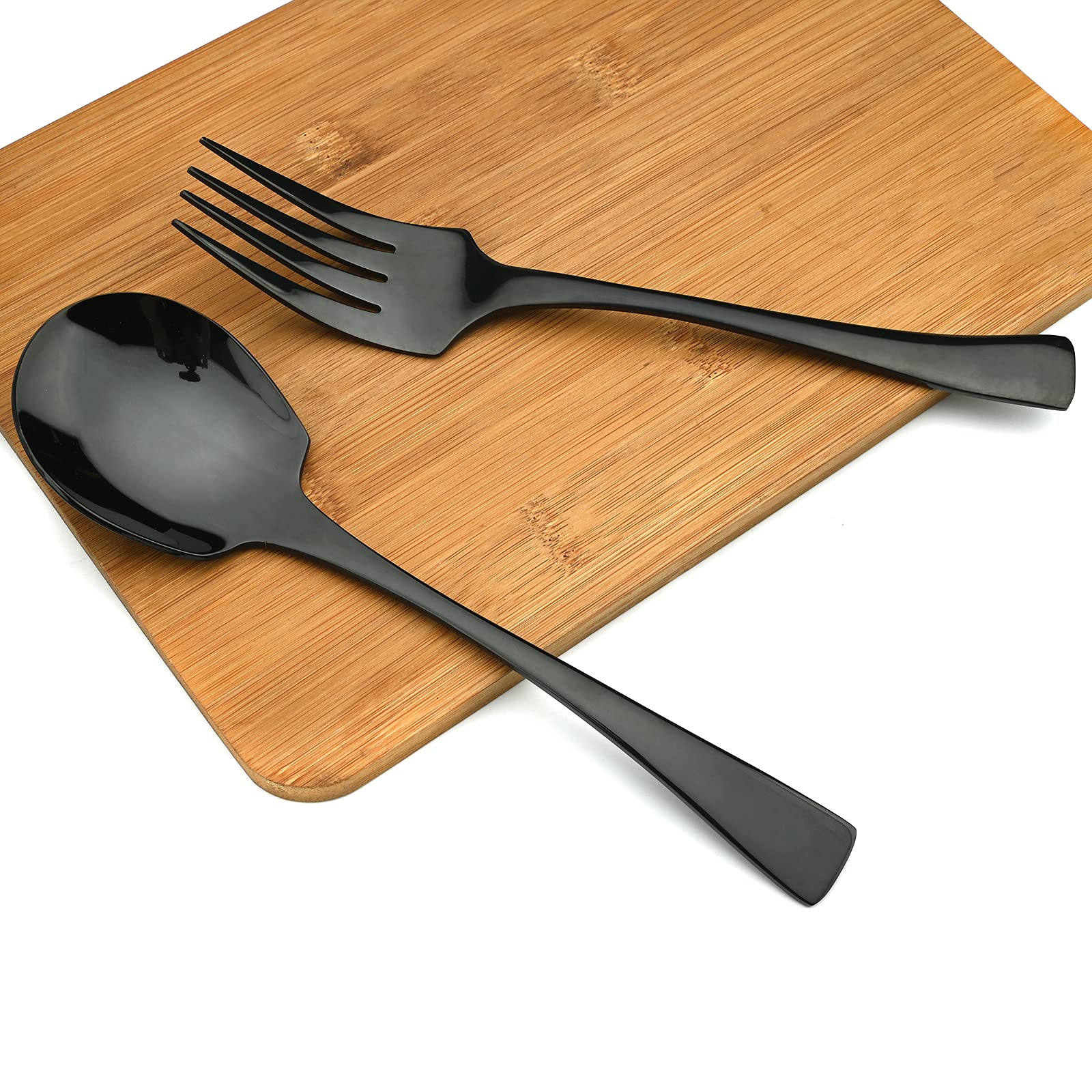 4-Piece Stainless Steel Dinner Forks Set - 8.66 Inch 304 Stainless Steel Heavy Duty Forks for Restaurant, Catering & Home Dining - Dishwasher Safe Cutlery Set
