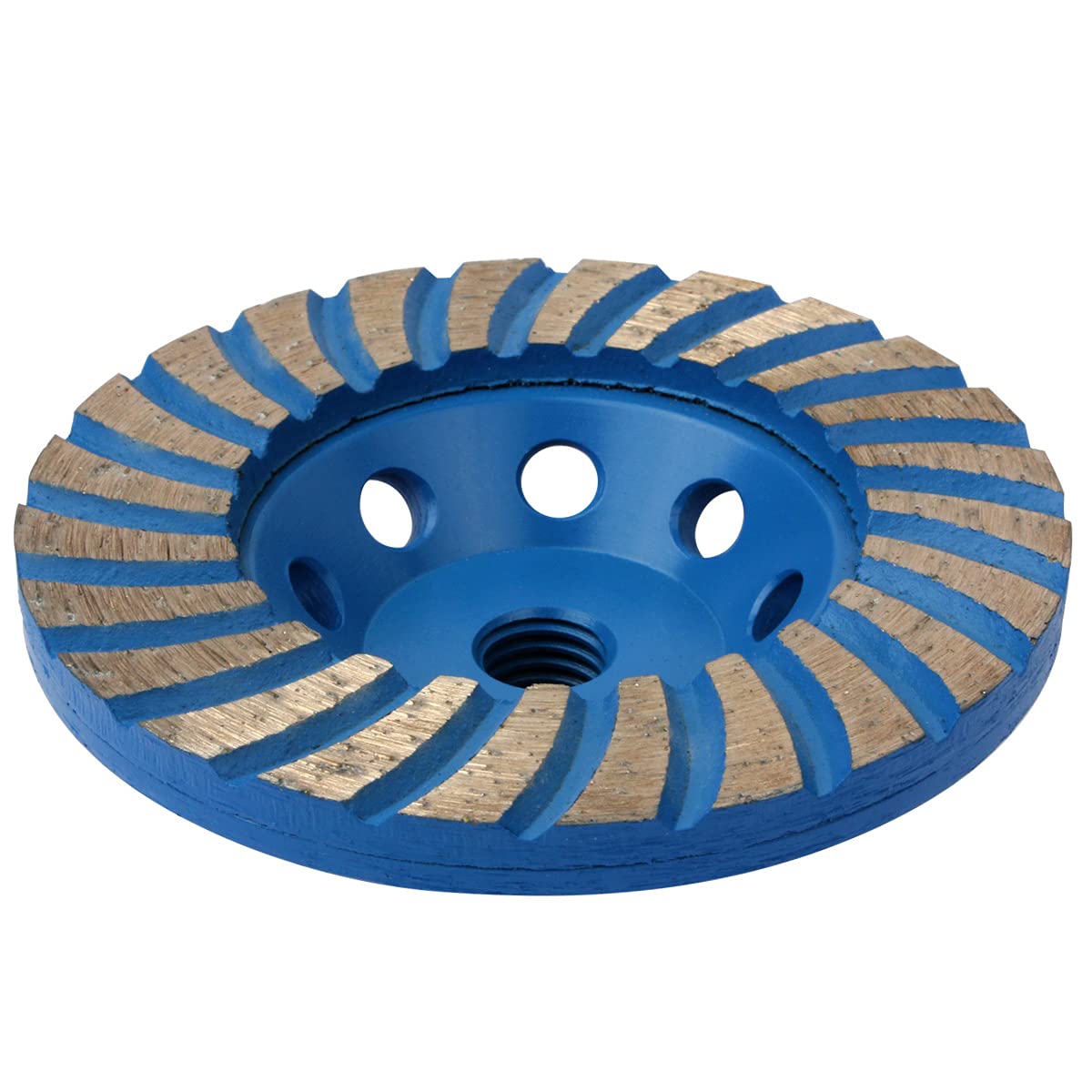 4 Inch Turbo Row Diamond Grinding Cup Wheel - 5/8