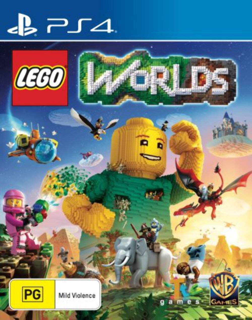 LEGO Worlds Building Set - Creative Construction Toy for Kids & Adults - Build, Explore & Play in Endless Virtual Worlds - Perfect for STEM Learning & Family Fun