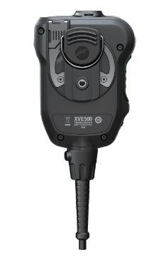 Motorola XVE500 PMMN4152ABLK Remote Speaker Microphone - High-Quality Two-Way Radio Accessory for Police, Security & Construction Teams