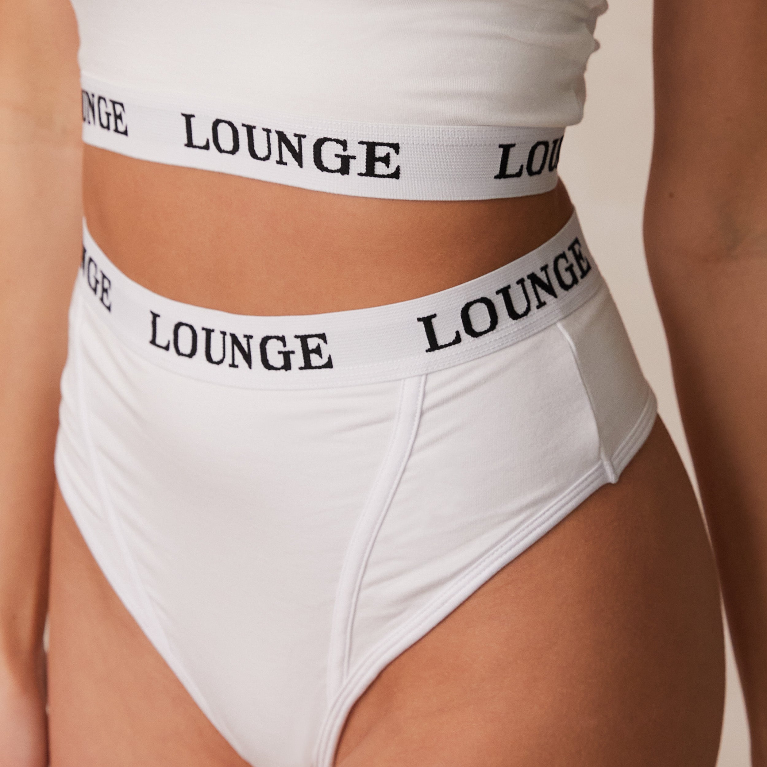 Bamboo Basic Bralette - Soft Wireless Comfort Bra for Women in White | Perfect for Yoga, Lounge & Everyday Wear