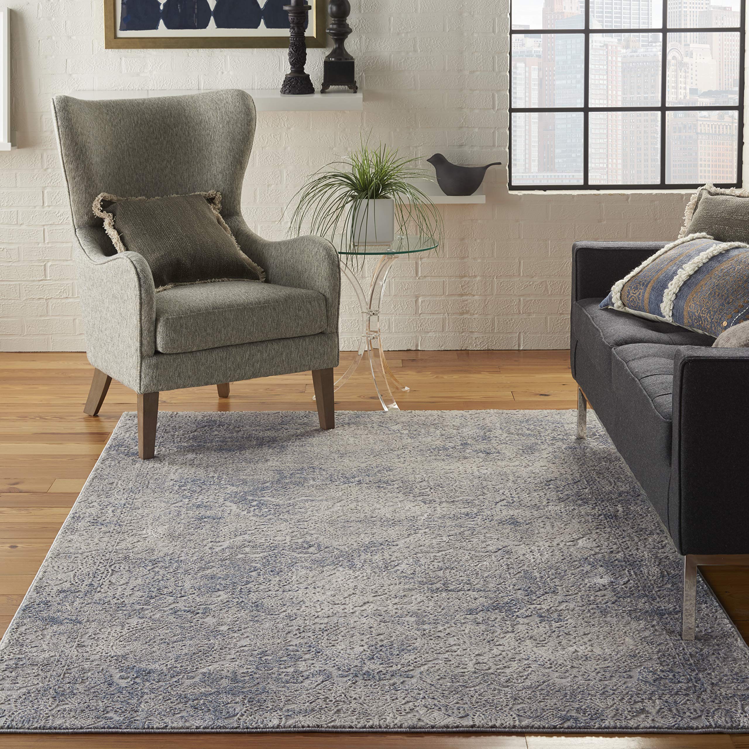 Nourison Rustic Textures Round Area Rug 7'10