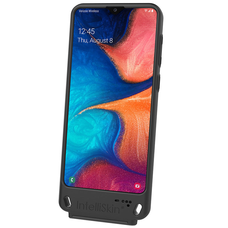 IntelliSkin® Protective Case for Samsung Galaxy A20 - Shockproof & Slim Design (RAM GDS SKIN SAM61) | Perfect for Everyday Use, Travel & Outdoor Activities