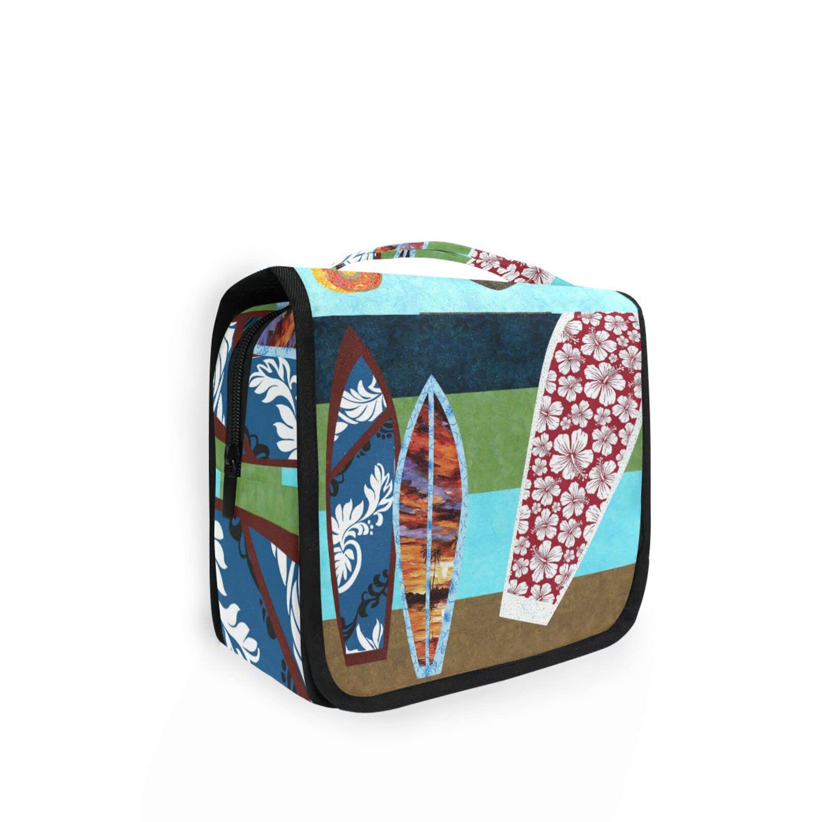 Waterproof Hanging Toiletry Bag for Travel - Large Cosmetic Organizer Pouch with Multiple Pockets for Men & Women - Perfect for Surfing Trips, Camping, Gym & Airplane Carry-On