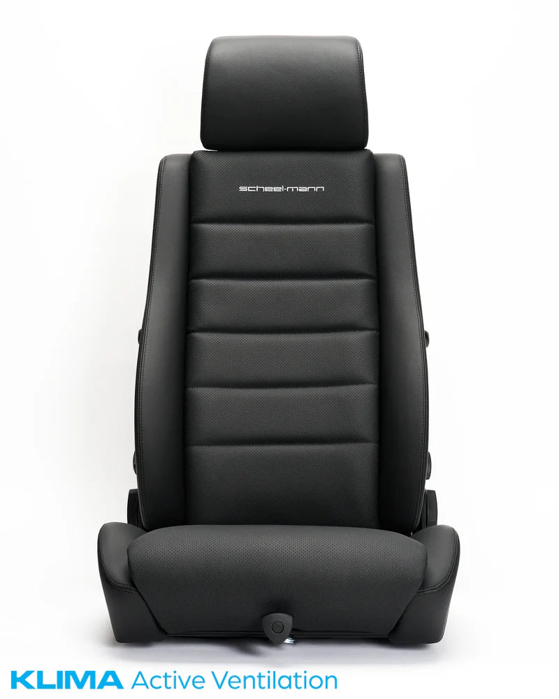 Scheel Mann Vario F XXL Climate Active Ventilation Seat - Premium Motorcycle Comfort for Long Rides & Hot Weather Adventures