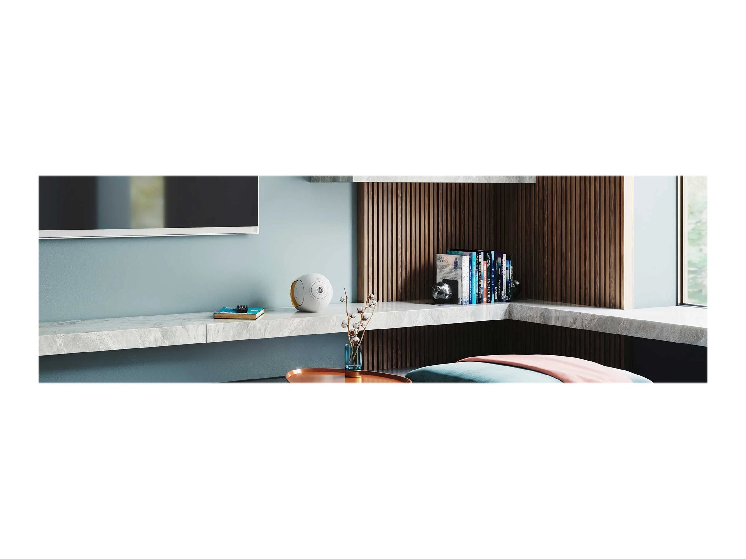 Devialet Phantom I 108 dB Wireless Hi-Fi Speaker - Premium Bluetooth Sound System for Home Theater, Parties & Audiophiles | Crystal Clear Audio with Deep Bass | Perfect for Living Rooms, Studios & Entertainment Spaces