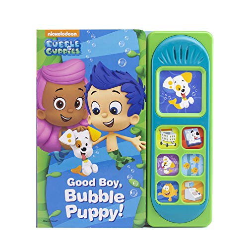 Nickelodeon Bubble Guppies - Good Boy, Bubble Puppy! Interactive Sound Book for Kids - PI Kids Play-a-Sound Early Learning Toy | Perfect for Preschool Education & Bedtime Storytime