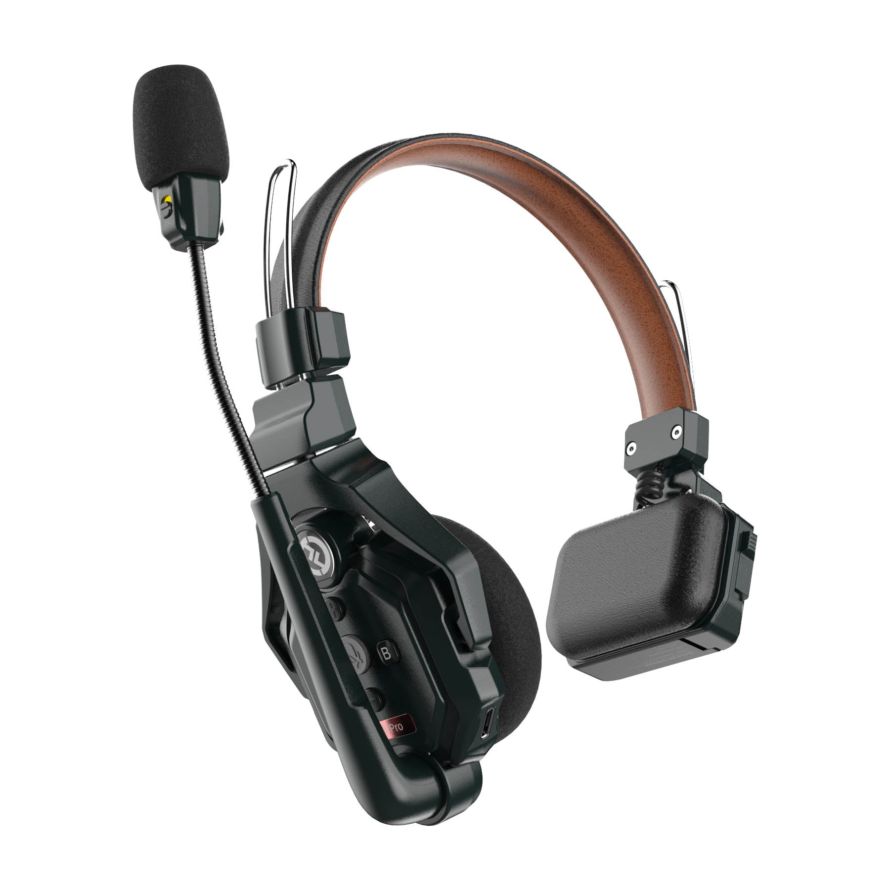 Solidcom C1 Pro SH01 Wireless Single Ear Bluetooth Headset for Business & Office - Hands-Free Calling, Noise Cancellation, Long Battery Life - Ideal for Call Centers, Driving, and Remote Work