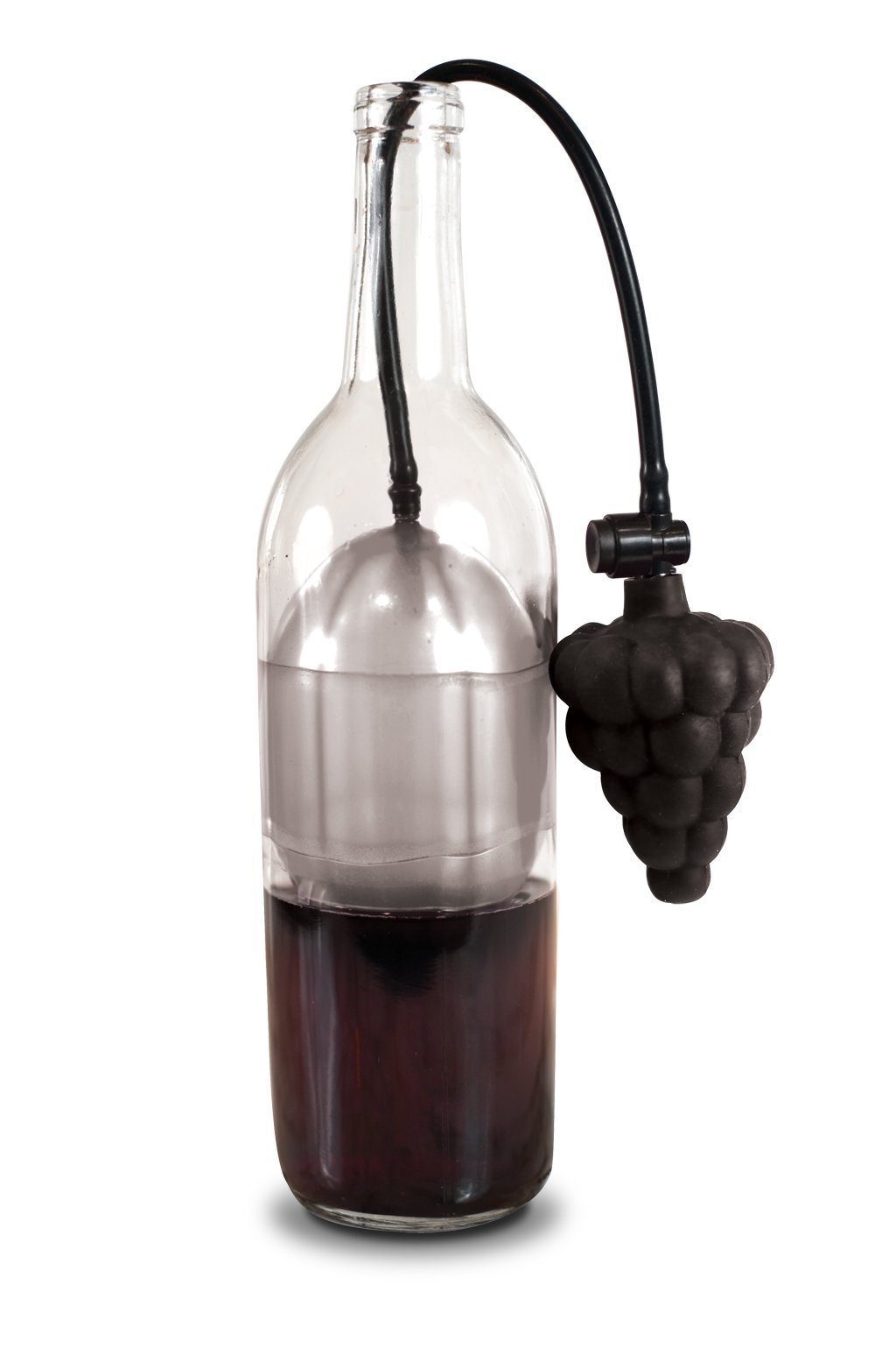 Premium Wine Preserver with Charcoal - Reusable Wine Stopper & Sealer for Red & White Wines | Extends Freshness | As Seen on Shark Tank | Perfect for Home Bars, Restaurants & Wine Tasting Events