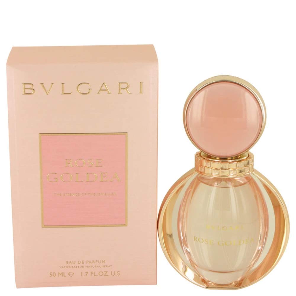 Bvlgari Rose Goldea Eau de Parfum Spray for Women - 1.7 oz Floral Fragrance with Rose & Jasmine Notes - Perfect for Date Nights & Special Occasions