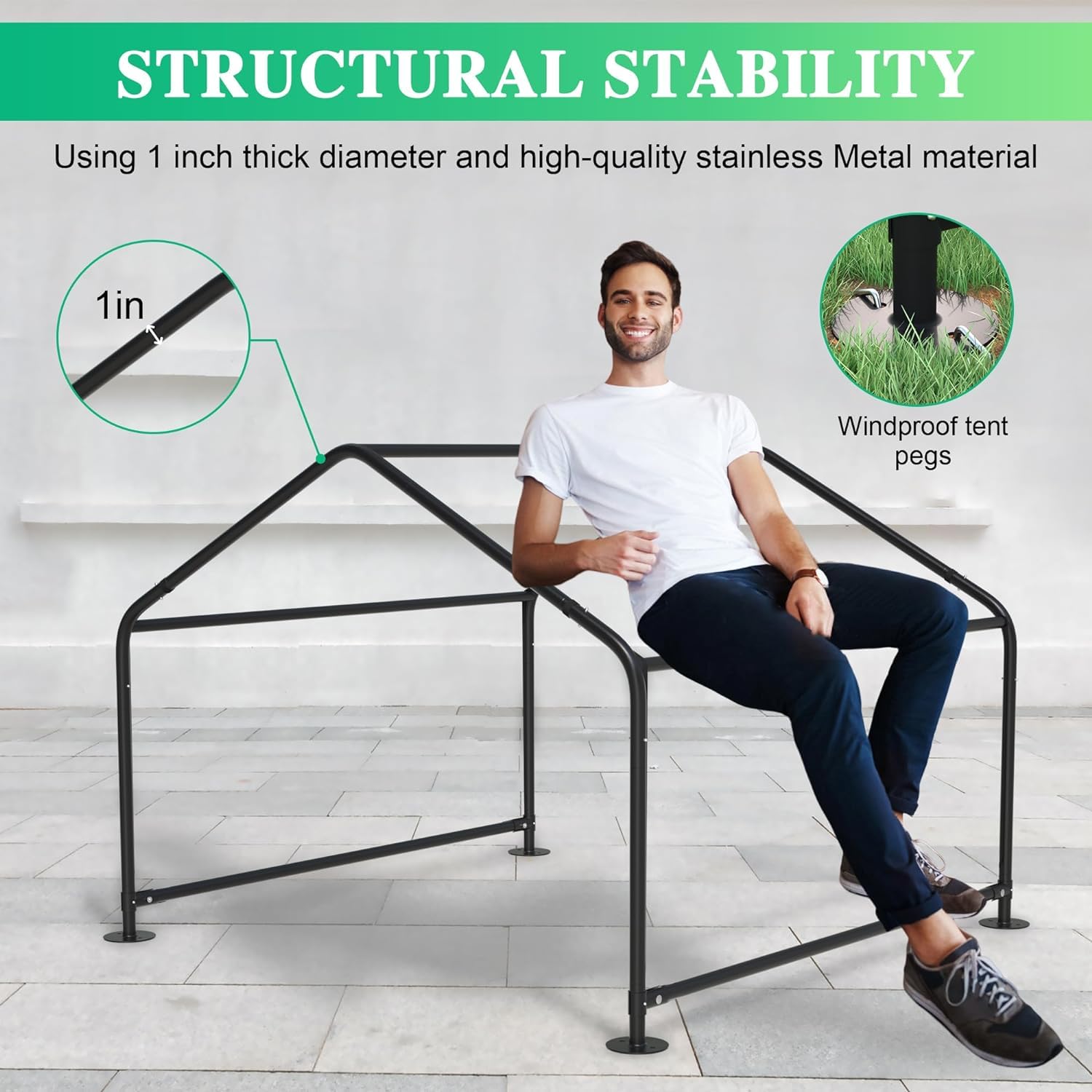 Outdoor Dog Shade Shelter Tent for Medium & Large Dogs - 4'x4'x3' Portable Pet House with Sun & Rain Protection - Ideal for Dogs, Cats, Rabbits & Pigs - Perfect for Backyards, Camping & Beach Trips