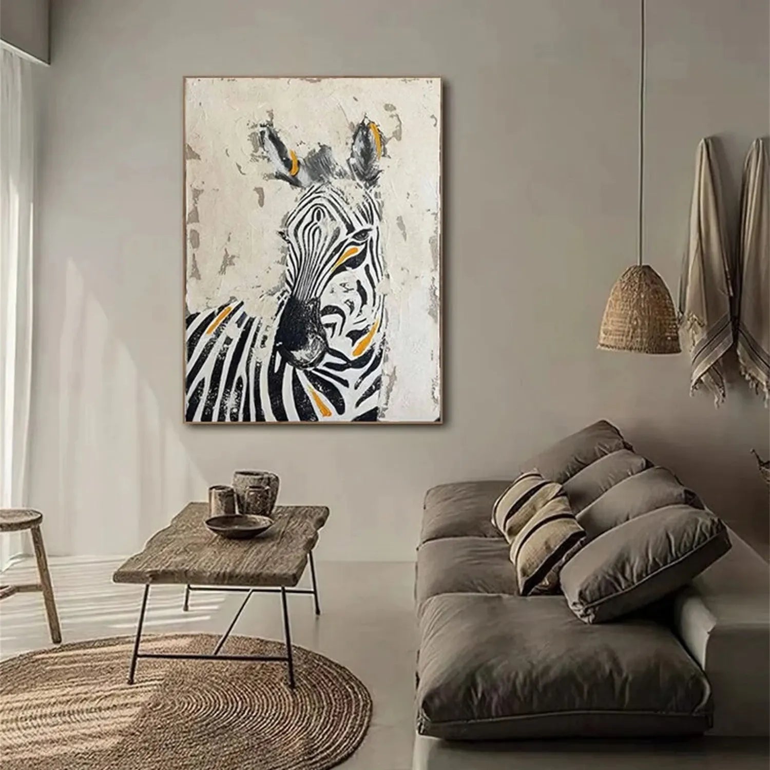 Animal Art Painting #AP072 - Handmade Wildlife Canvas Art for Home & Office Decor