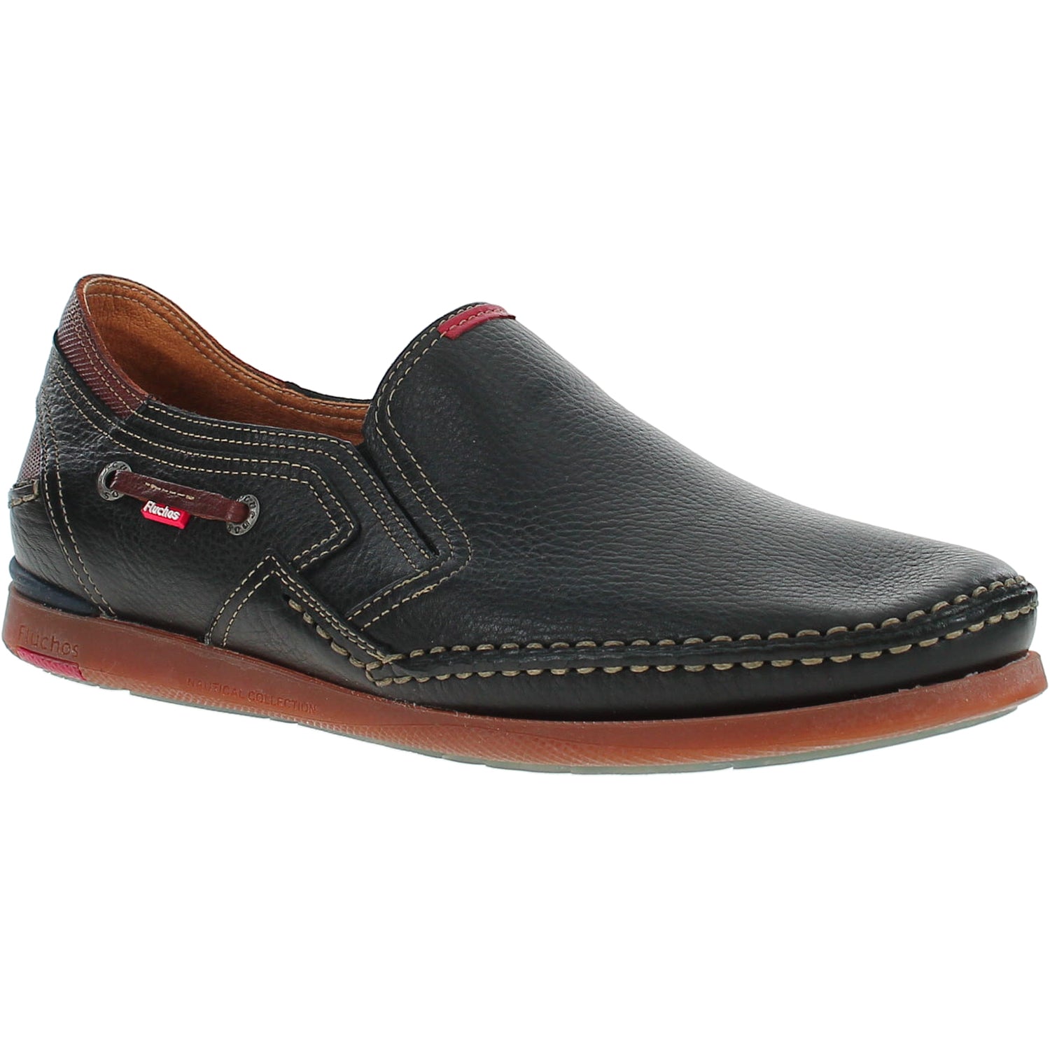 Fluchos Mariner Men's Comfortable Slip-On Boat Shoes - Perfect for Sailing, Casual Wear & Outdoor Activities