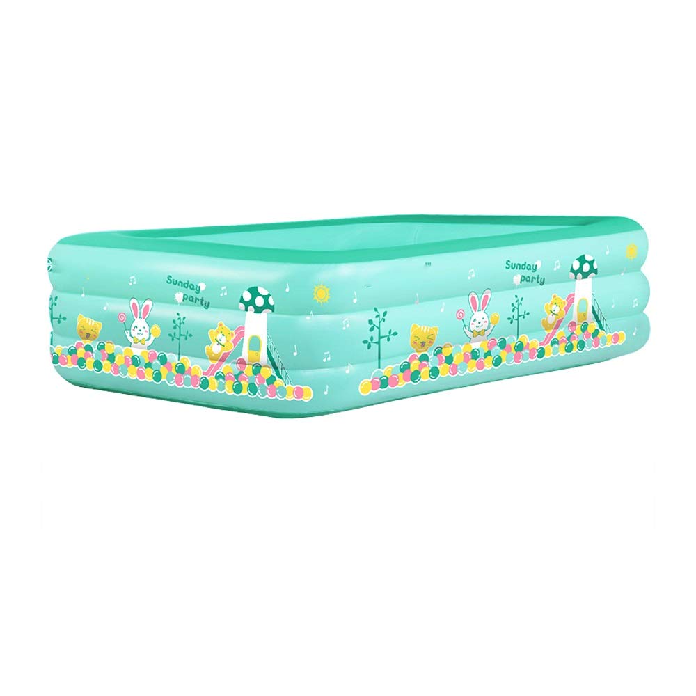 TANUP Large Inflatable Swimming Pool for Kids & Adults - Portable Foldable Above Ground Family Pool for Outdoor, Backyard, Garden - Perfect for Summer Parties, Water Play & Relaxation