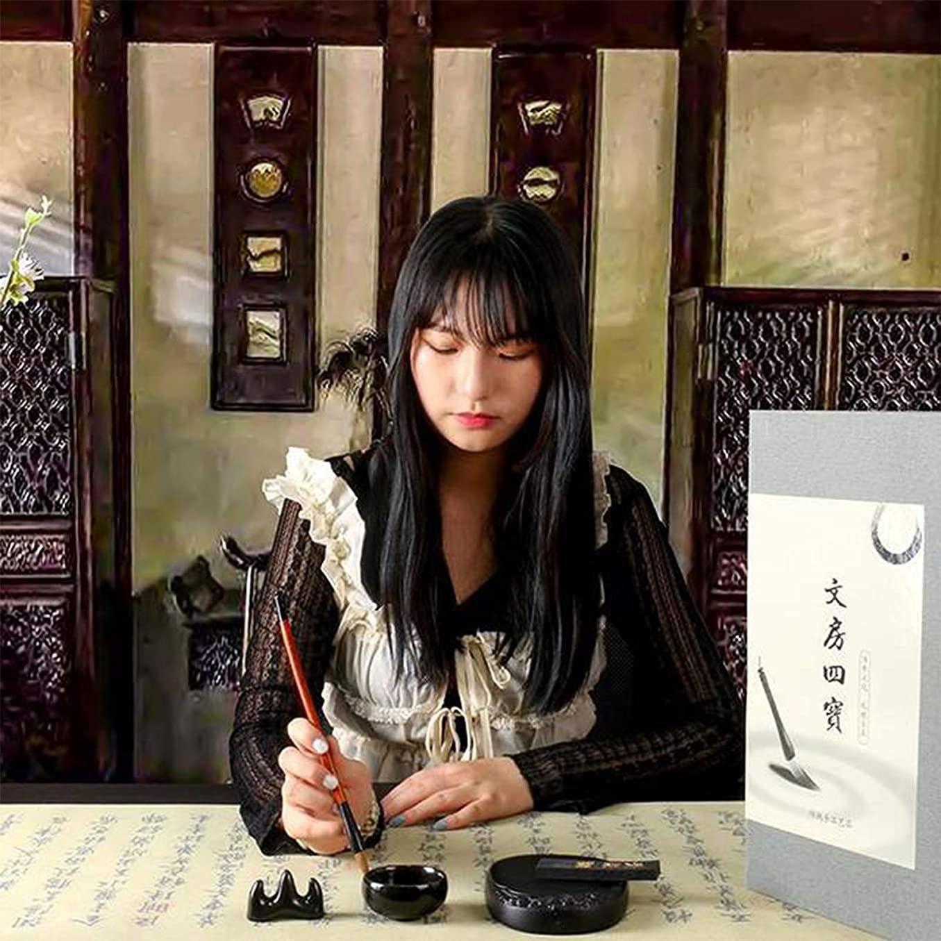 Premium Chinese Calligraphy Brush Pens Set - Traditional Watercolor & Drawing Brush Pens for Calligraphy, Writing & Painting - Perfect for Artists, Beginners & DIY Craft Projects