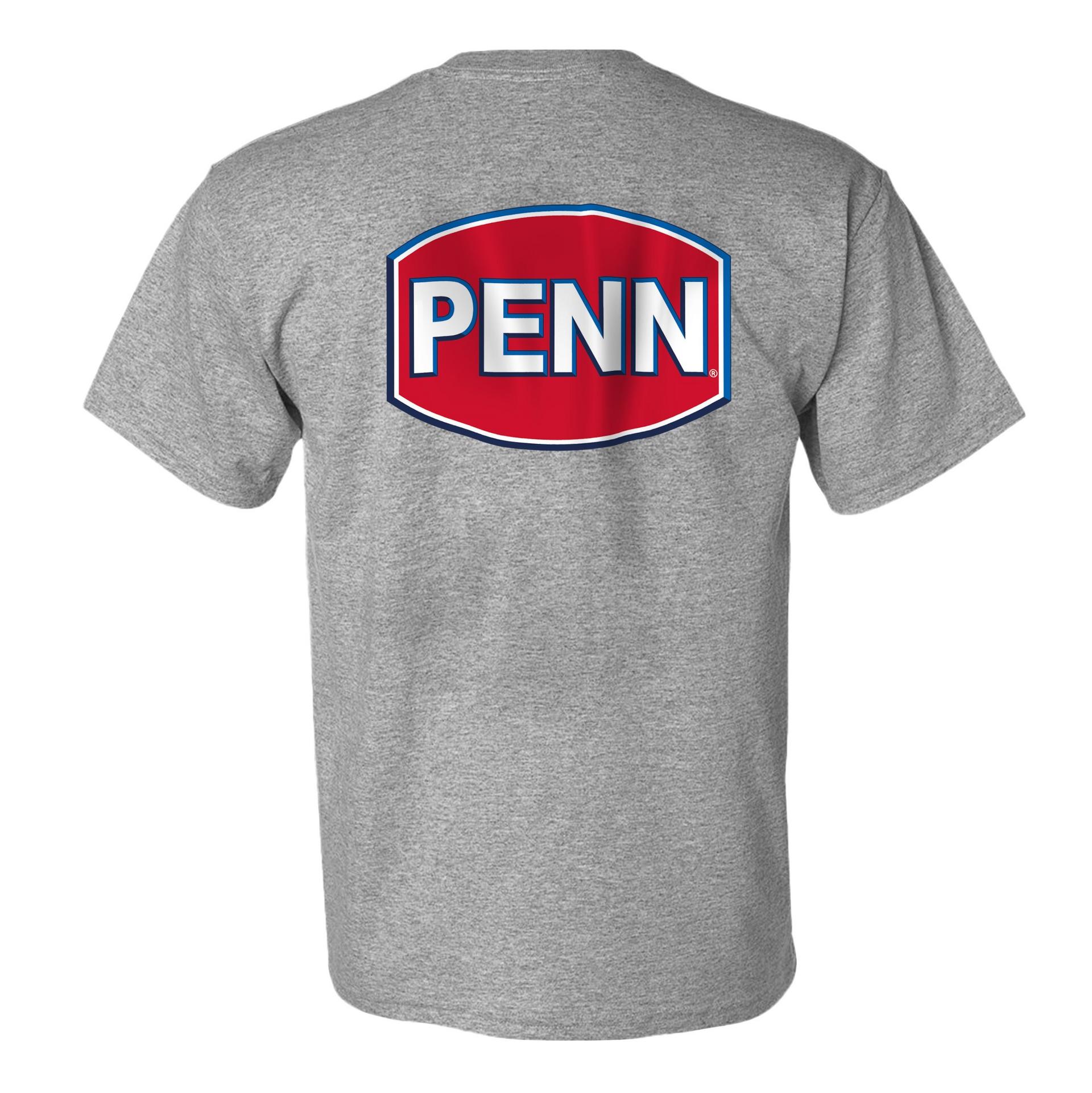 PENN® Men's Short Sleeve T-Shirt - Soft Cotton Crew Neck Tee for Casual Wear, Gym & Everyday Outfits