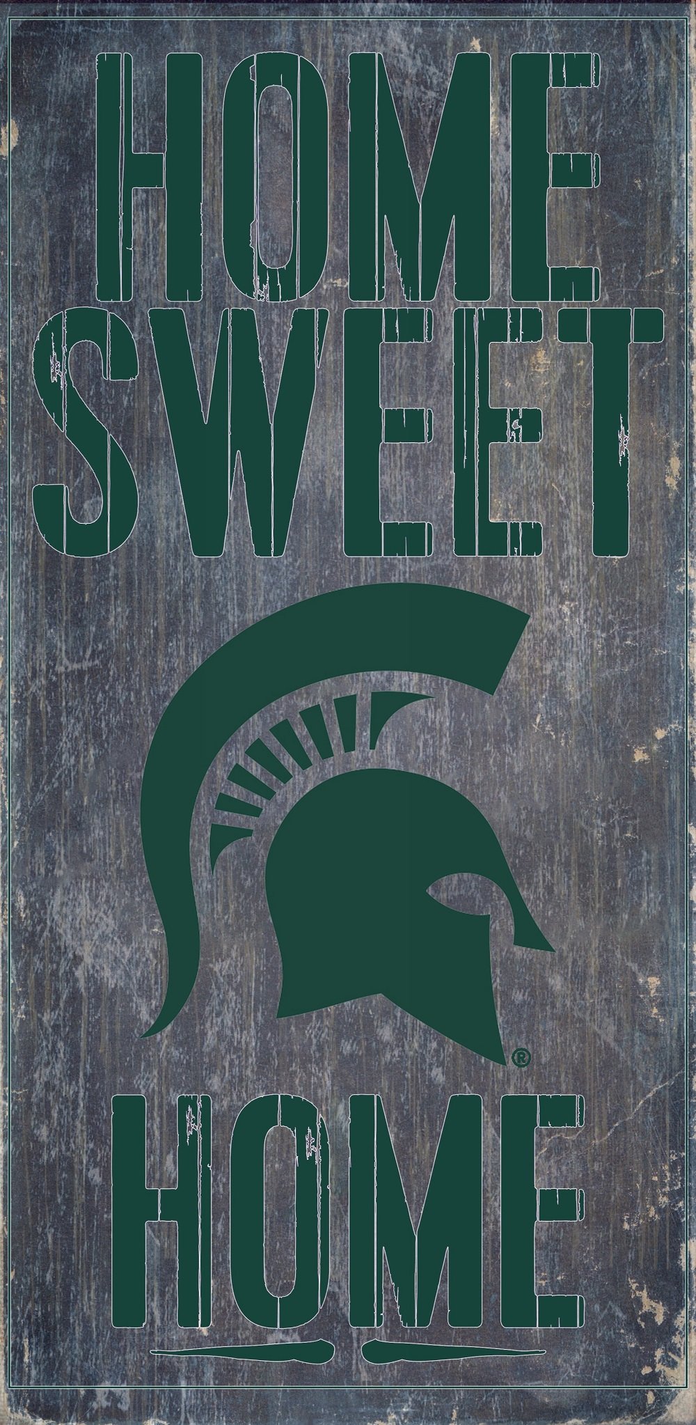 Michigan State Spartans Wooden Wall Decor - 6