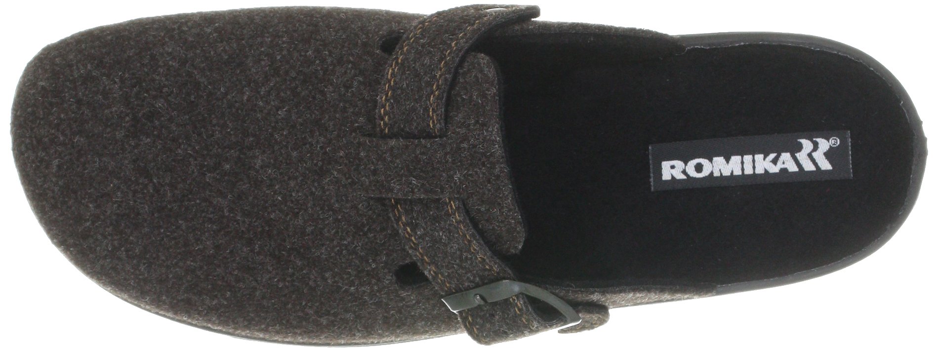 Romika Men's Slippers Village 240 Moro - Comfortable House Shoes for Men, Size EU42 (US 9-10), Brown - Perfect for Indoor Relaxation, Lounging & Home Comfort