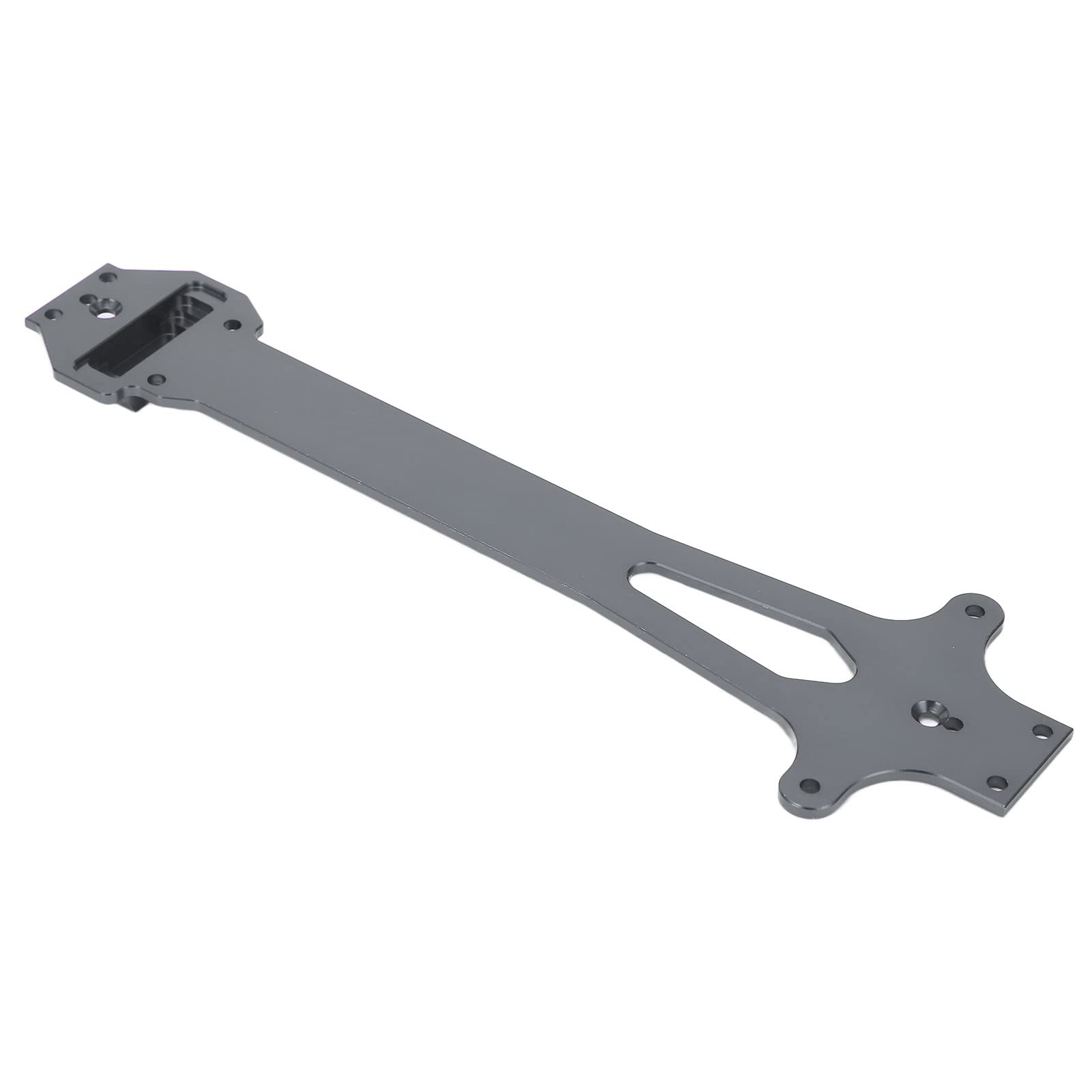 Dilwe High Strength Aluminum Alloy RC Car Second Floor Board Upgrade Parts for WLtoys 144001 124018 124019 1/14 Scale - Durable Chassis Reinforcement for Off-Road Racing and Drifting