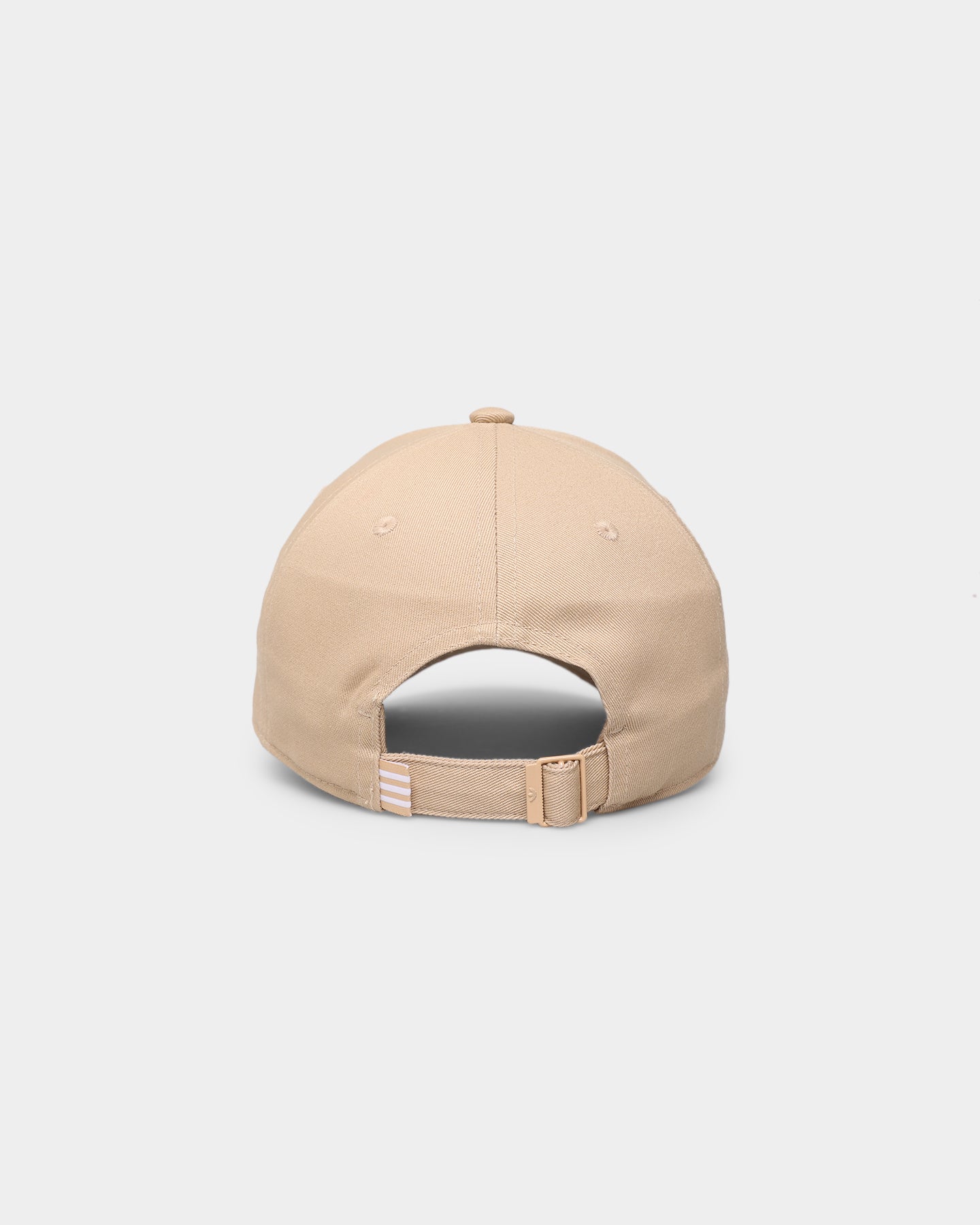 Adidas Baseball Cap Classic Trefoil Strapback Hat for Men & Women - Beige Casual Adjustable Snapback for Sports, Outdoor & Streetwear Fashion