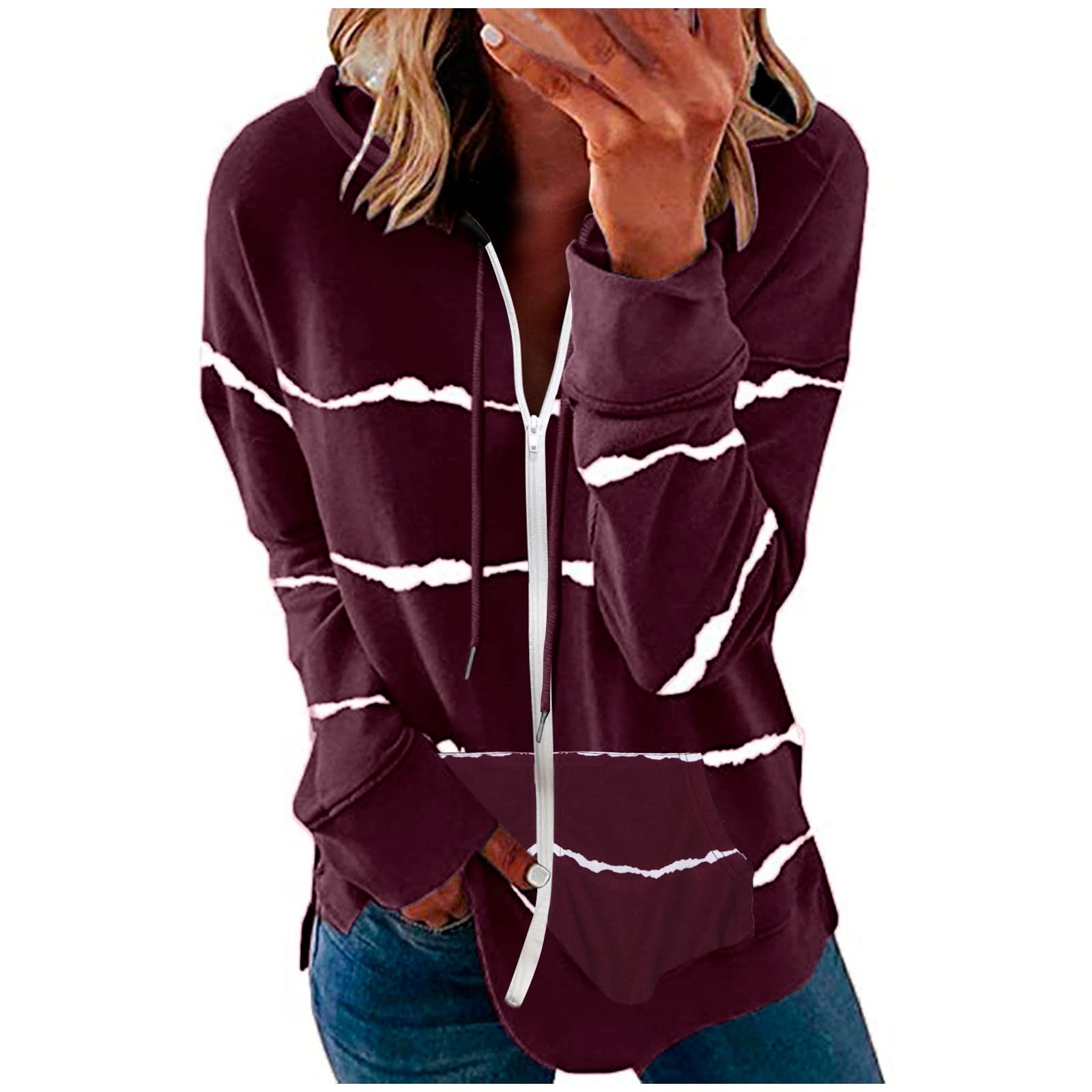 Women's Winter Fleece Sweatshirt - Cozy Teddy Bear Sherpa Jacket with Pockets | Warm Outerwear for Casual Wear, Outdoor Activities & Winter Fashion