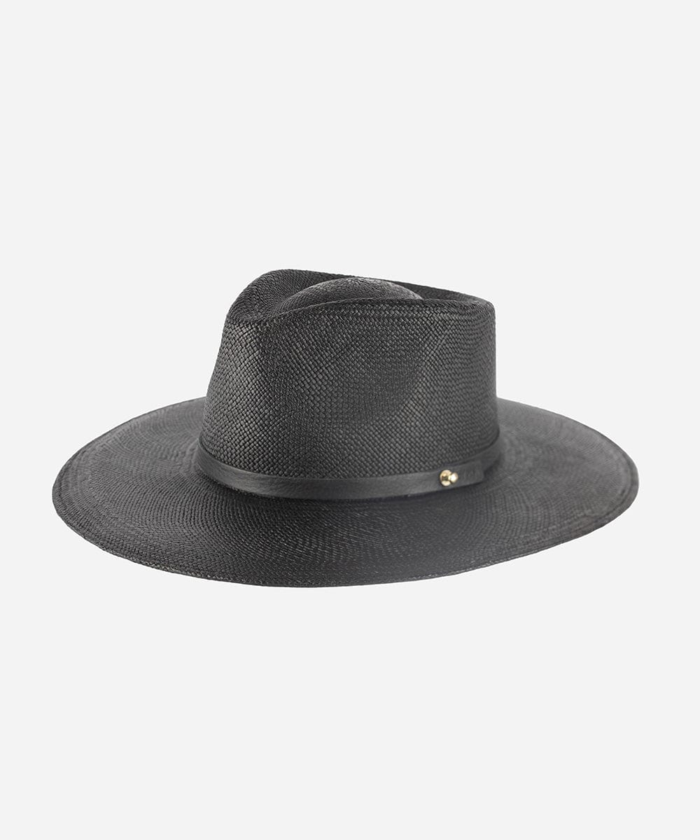 Carmen Panama Straw Hat for Women - Breathable Wide Brim Sun Hat for Beach, Garden & Outdoor Activities