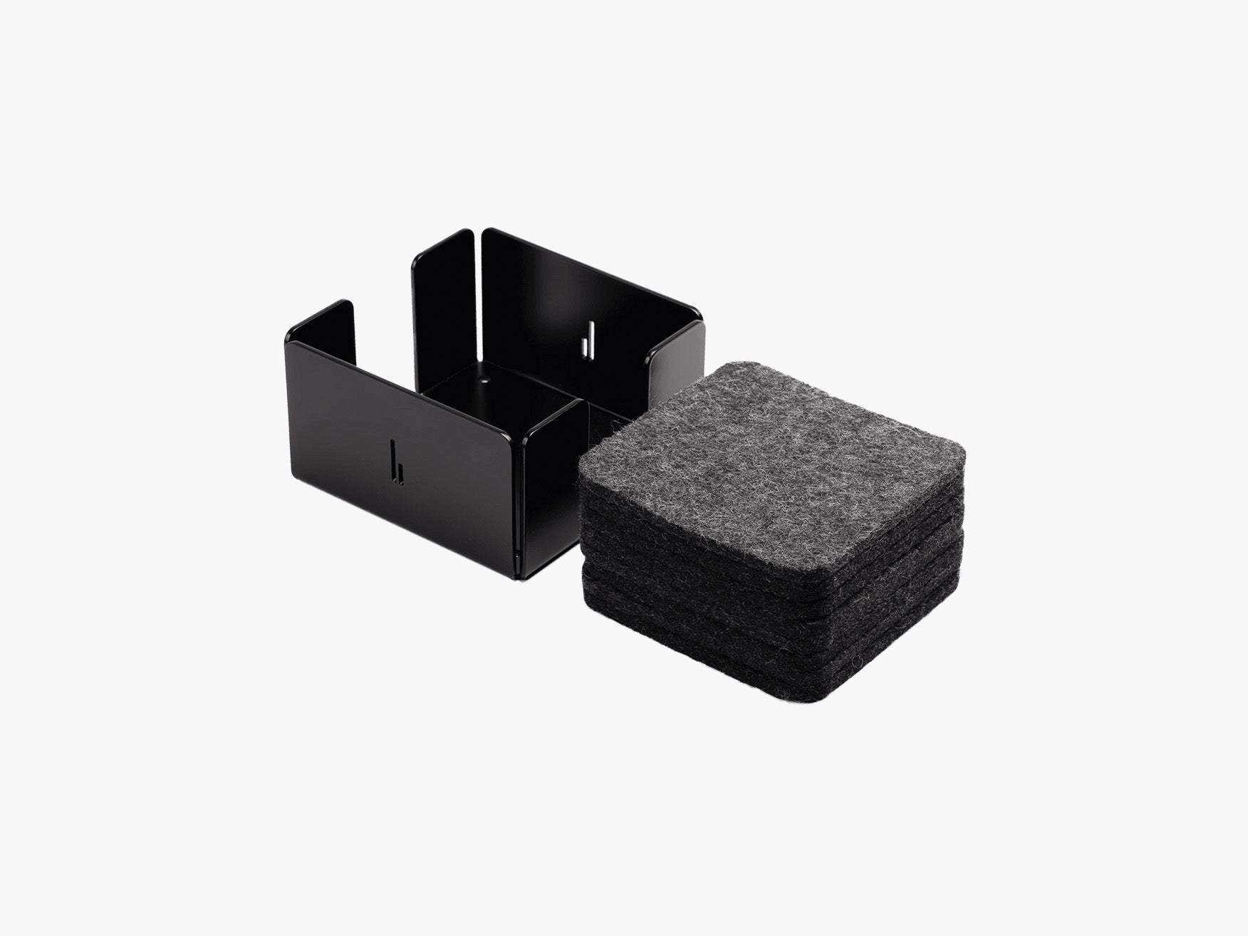 Non-Slip Desk Coaster Holder Set - 6 Pack for Coffee Mugs & Drink Cups - Perfect for Office, Home, and Restaurant Use