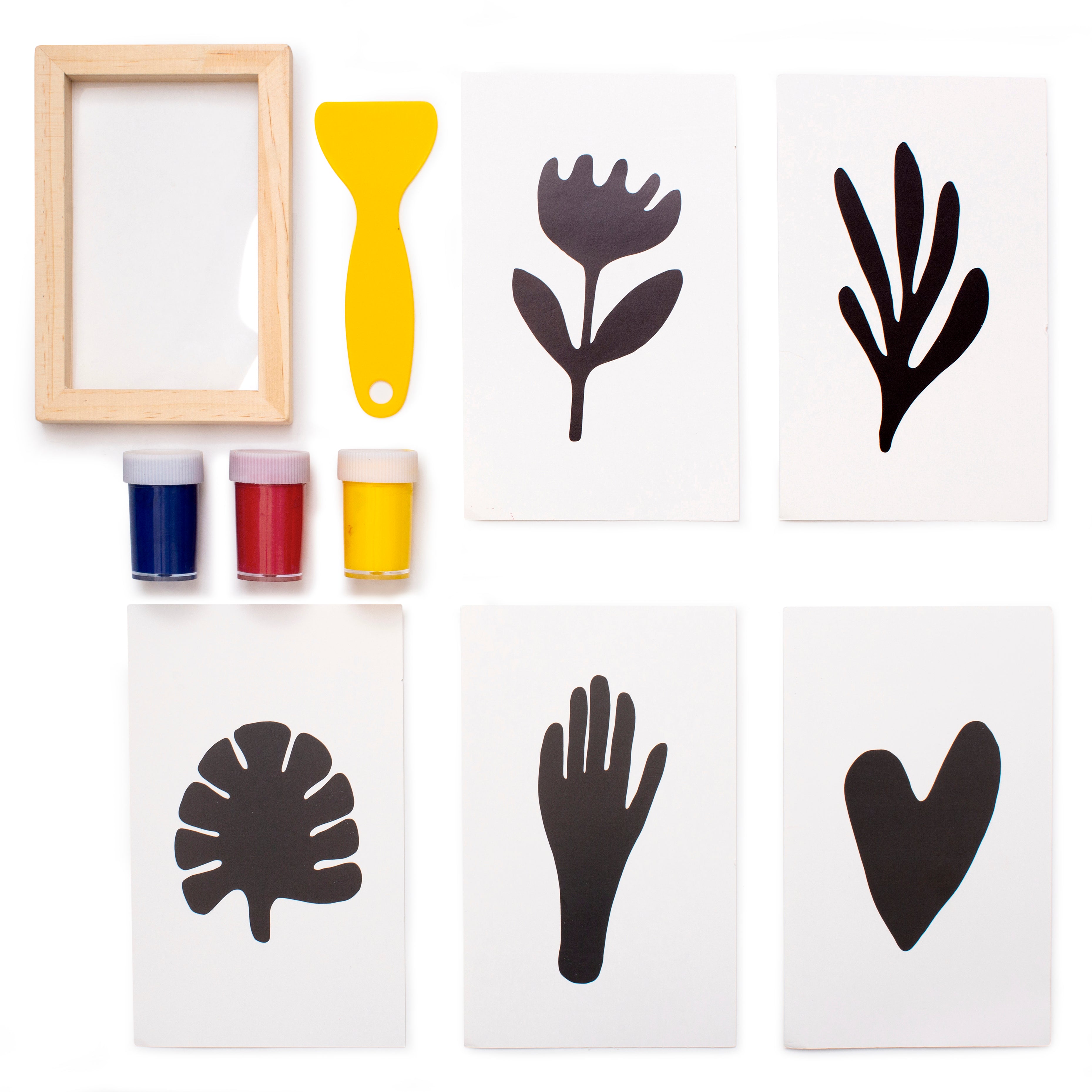 DIY Screen Printing Kit for Beginners - Create Custom T-Shirts, Totes & More - Perfect for Crafters, Artists & Small Businesses