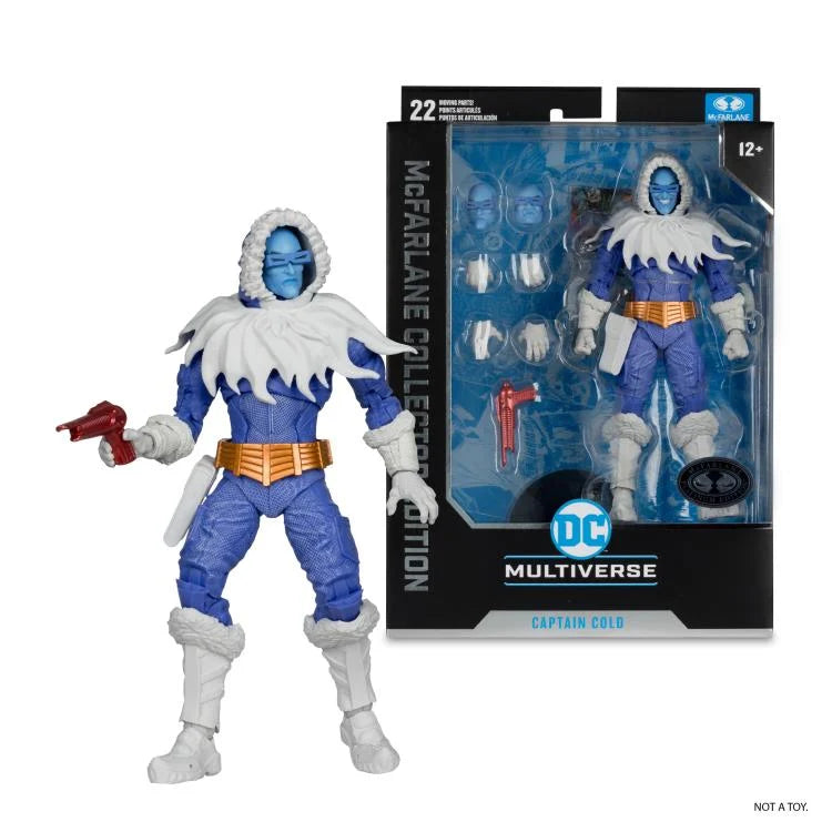 Captain Cold Platinum Edition Chase The Rogues DC Multiverse Collector Action Figure #30 - Perfect for DC Comics Fans, Collectors & Display Cases