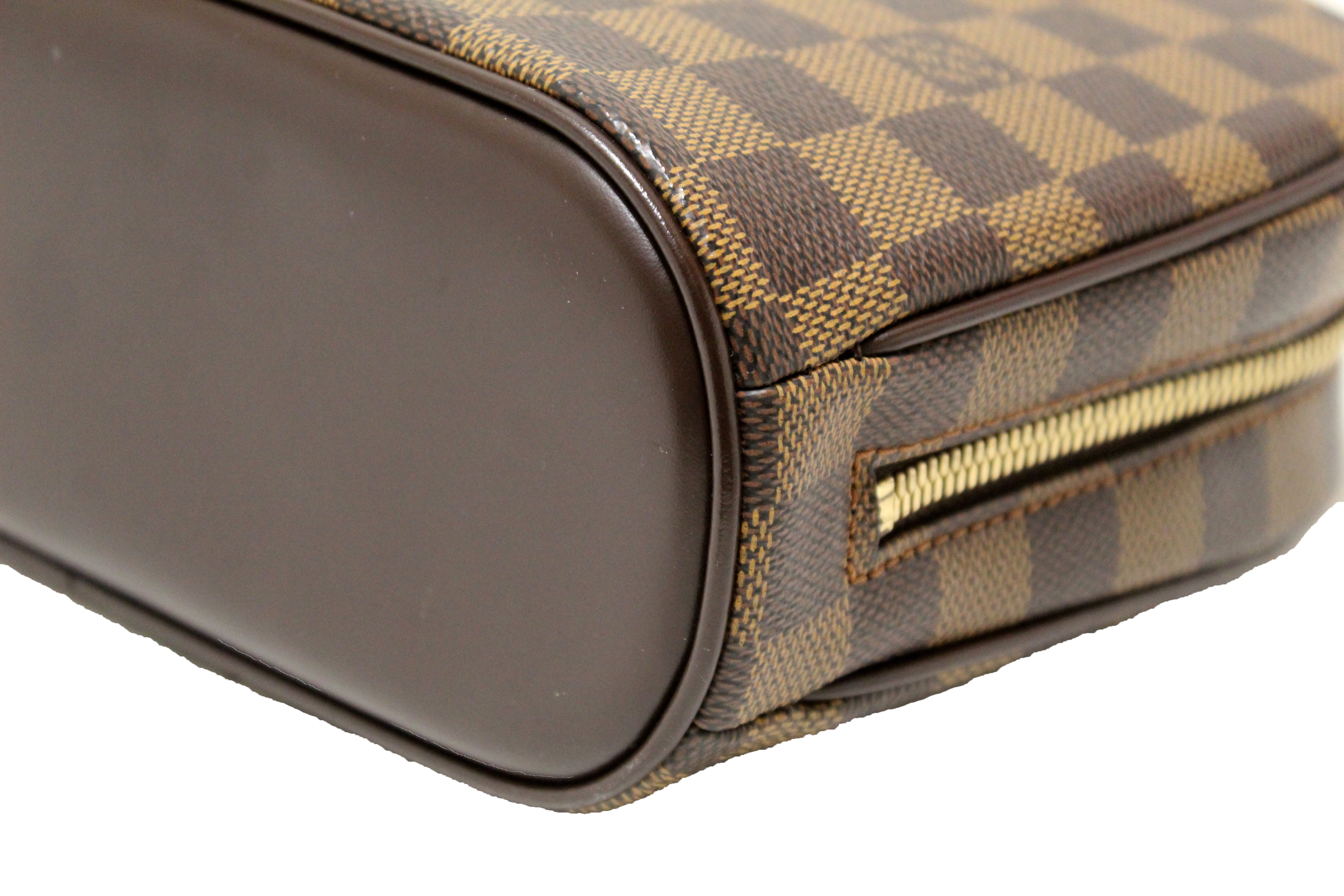 Authentic Louis Vuitton Damier Ebene Canvas Sarria Mini Handbag for Women - Luxury Crossbody Purse with Gold-Tone Hardware, Perfect for Date Night & Evening Events