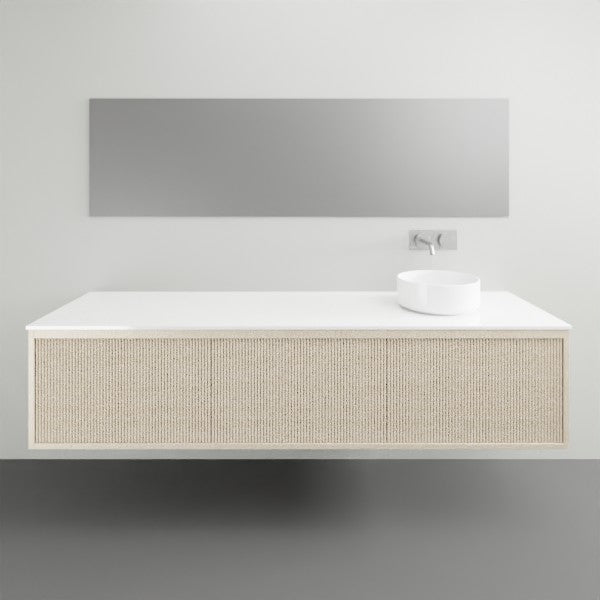 ADP Clifton Vanity - Modern Bathroom Vanity Set with Sink & Mirror, White Gloss Finish - Perfect for Small Bathrooms, Powder Rooms & Guest Baths