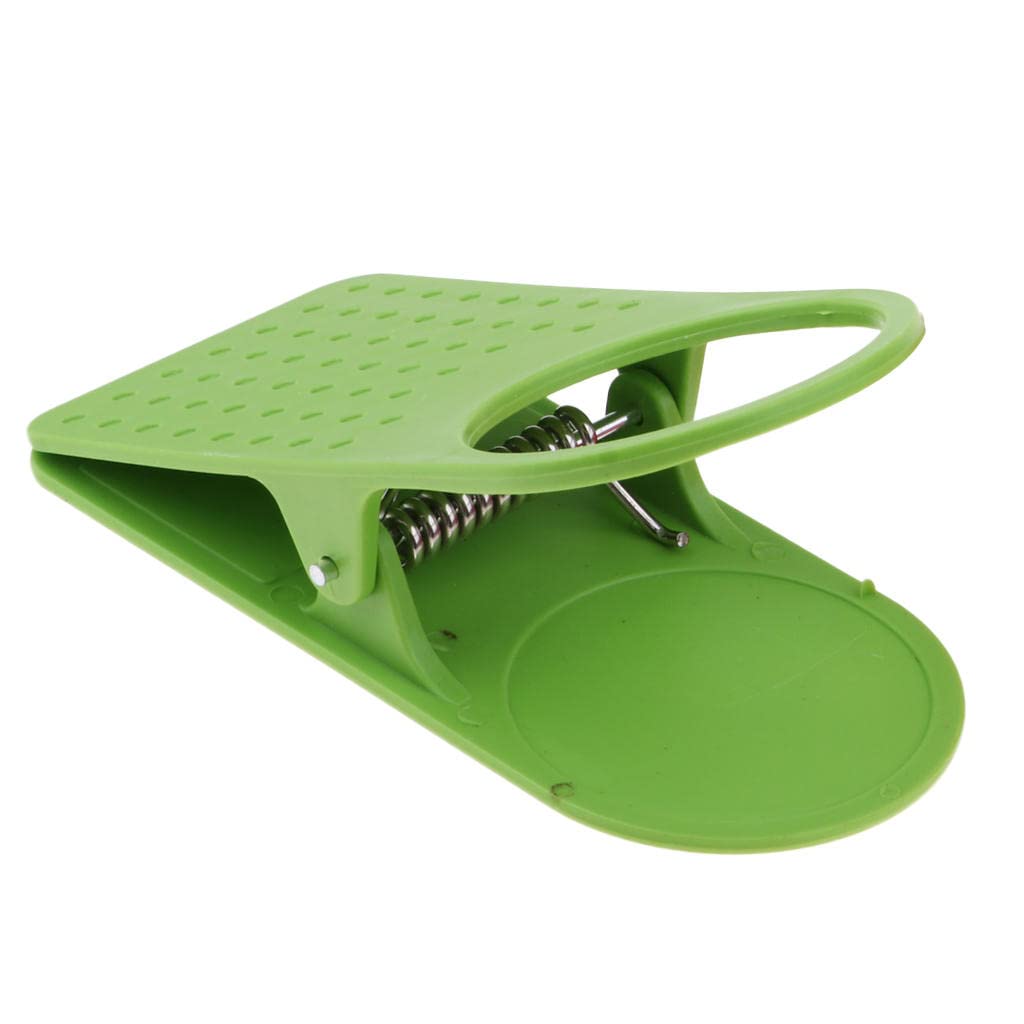 Simhoa Kitchen Cup Holder Rack - Space Saving Water Mug Clip for Desk Organization - Perfect for Office, Home, Dorm & Kitchen Countertop Storage
