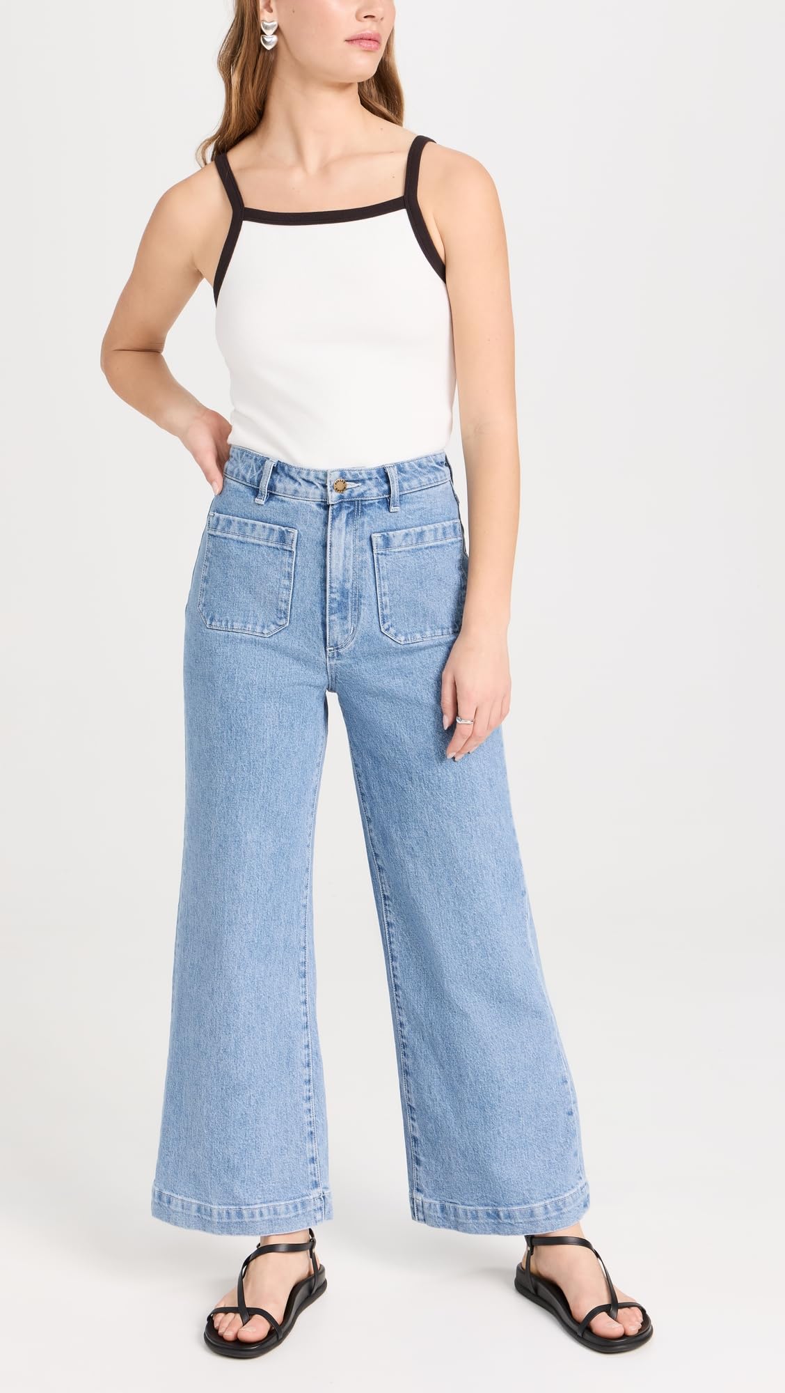 Rolla's Women's Sailor Lily Blue Jeans - High Waist Skinny Denim Pants for Casual Wear & Everyday Outfits