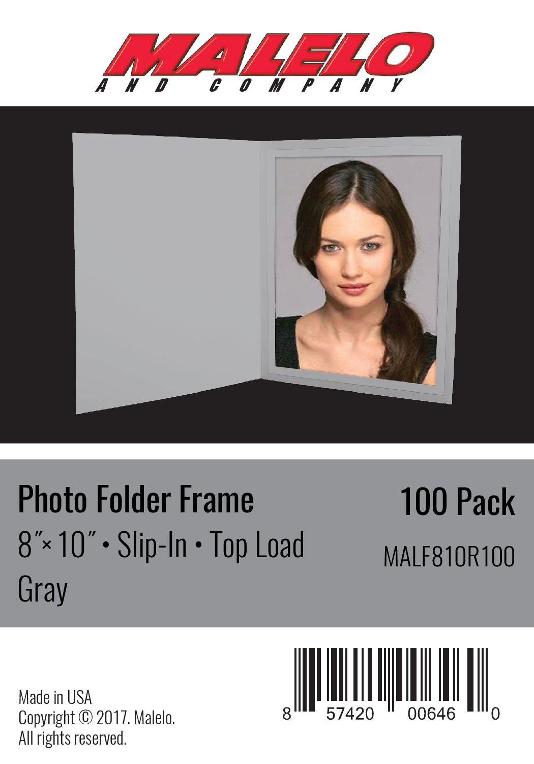100-Pack Gray Cardboard Photo Frames for 8x10 Pictures - Perfect for Weddings, Graduations, Baby Showers & Special Events - Display, Decorate & Preserve Memories