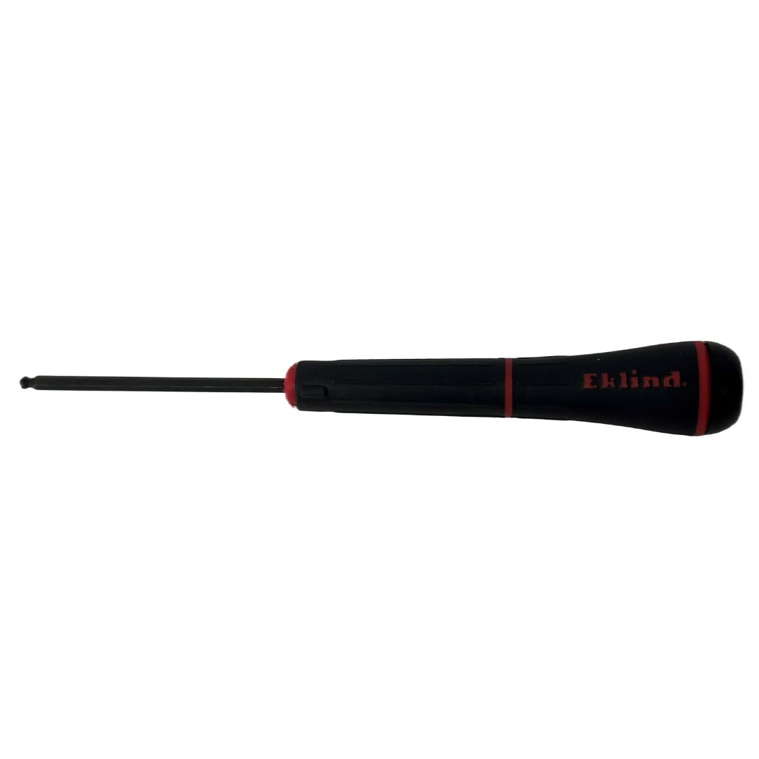 Eklind Tool 91109 9/64 Inch Ball-Hex Allen Screwdriver - Precision Screwdriver for Electronics, Bikes & Furniture Assembly | Perfect for Tight Spaces & DIY Projects